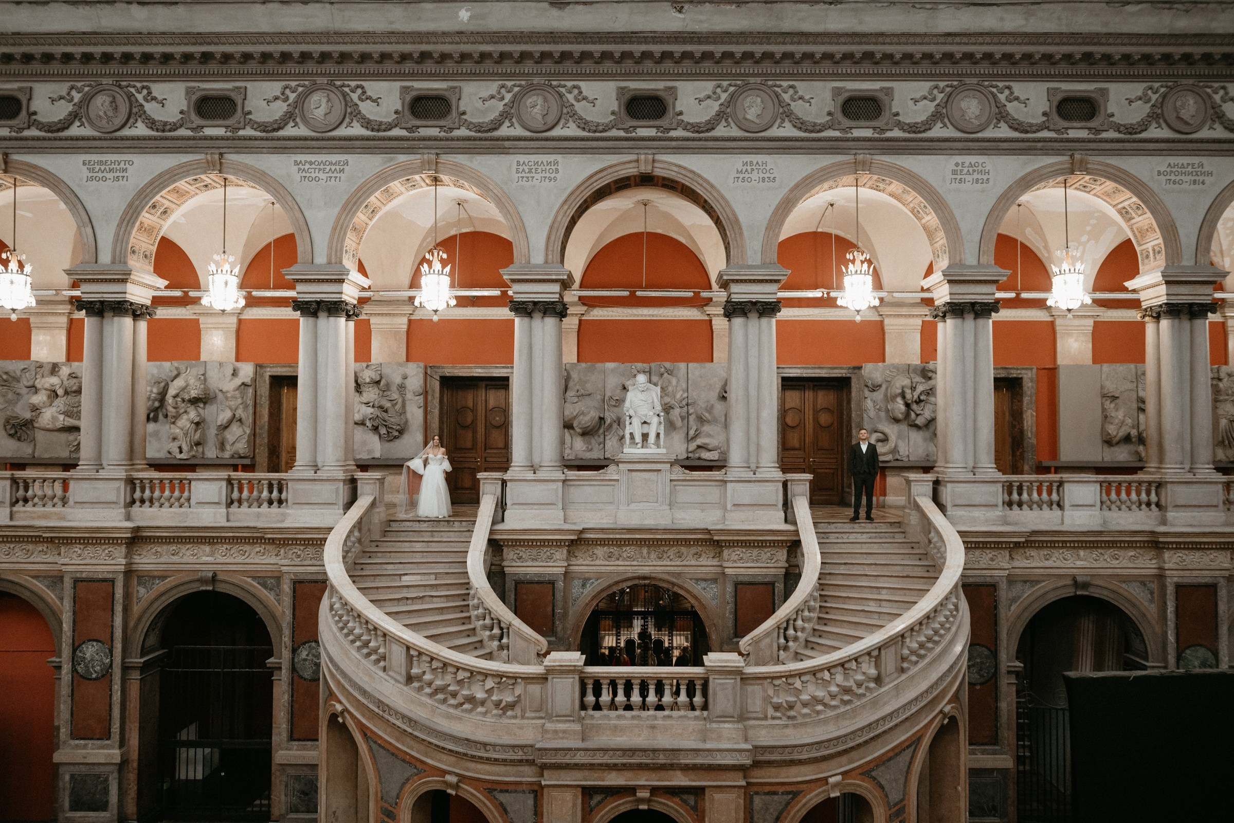 свадебная фотосессия в академии Штиглица
