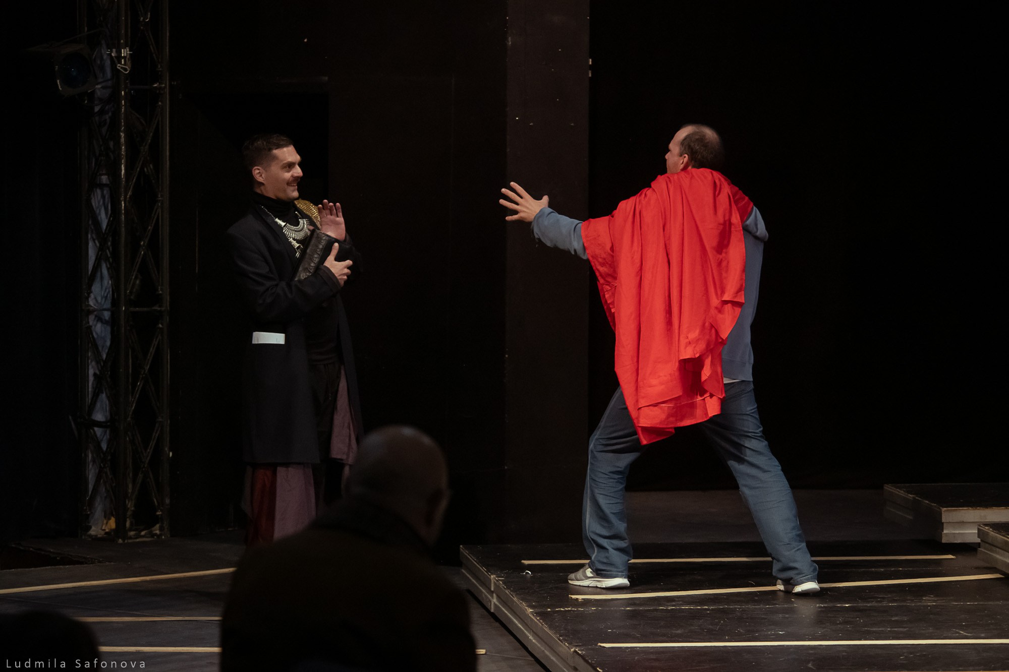 Театр Эрмитаж. Репетиция спектакля «Гамлет. Путь к отцу». Режиссёр Михаил Левитин. Lucytheatre