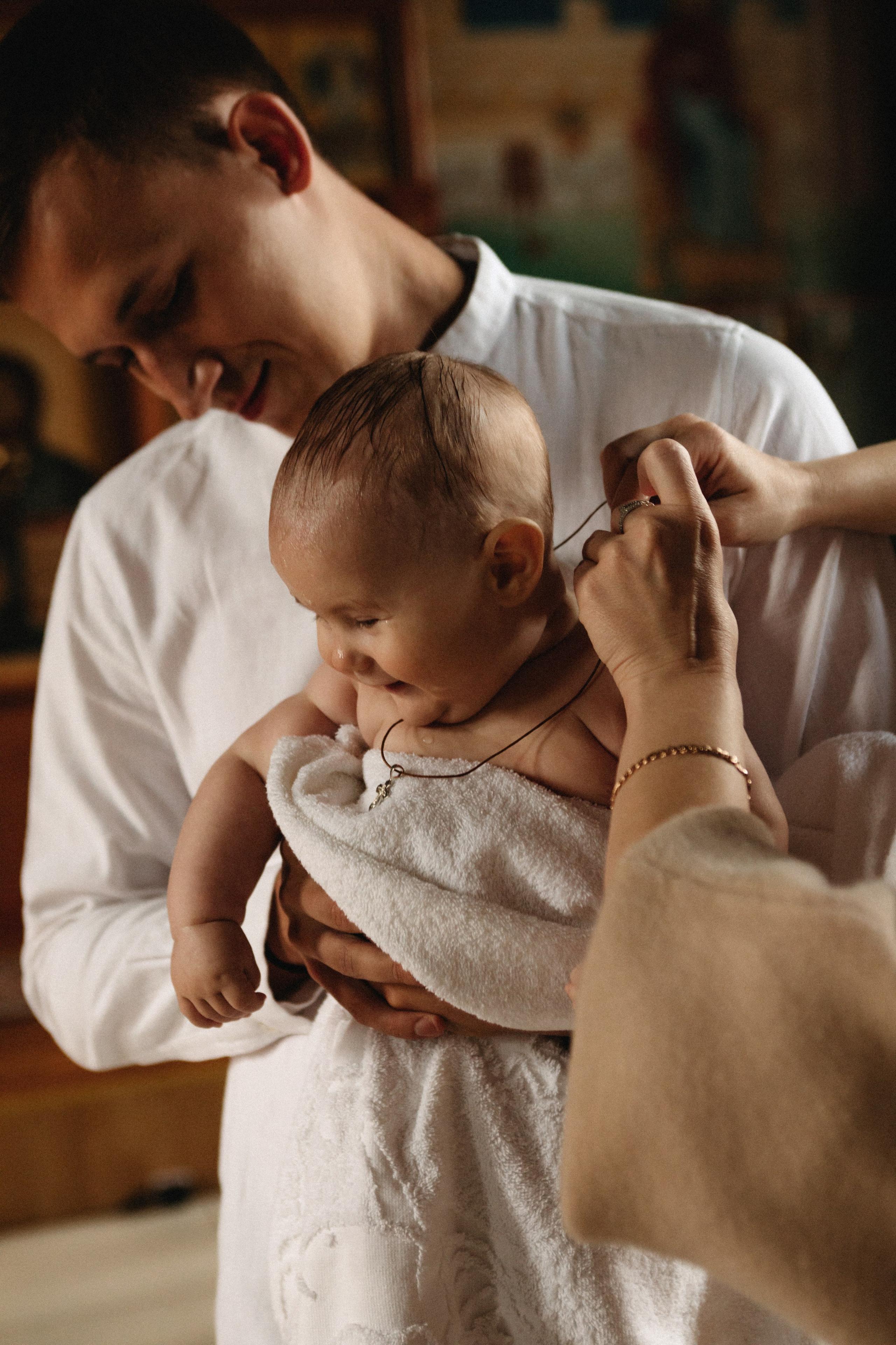 Крещение Константина Собор Казанской иконы Божией Матери (возле ТЦ Север). Фотограф новорожденных Оренбург Оксана Трофимова