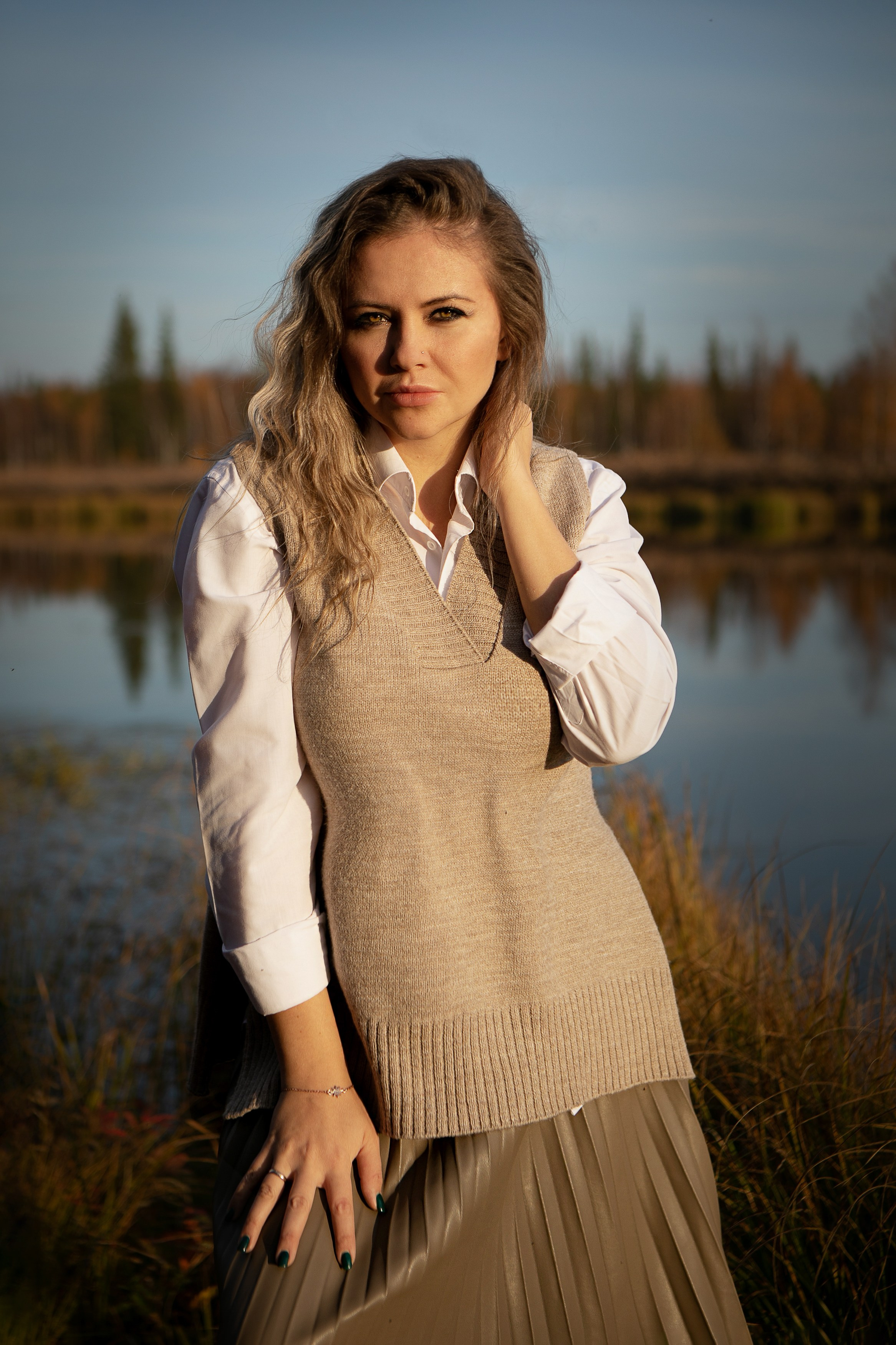 Осенняя Вера. Фотограф Губкинского