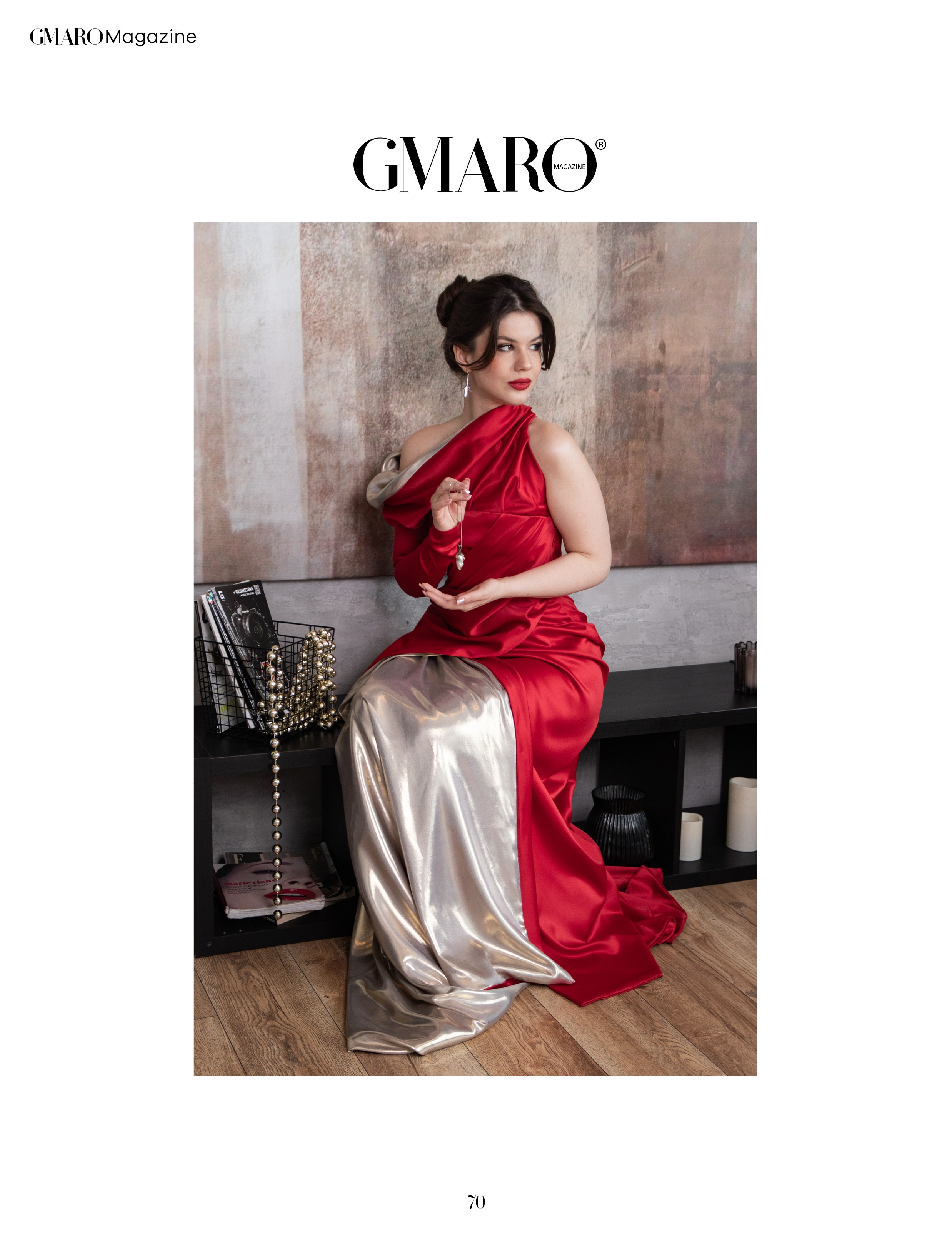 Публикация в журнале GMARO. Портретный фотограф в Санкт-Петербурге Савельева Ольга