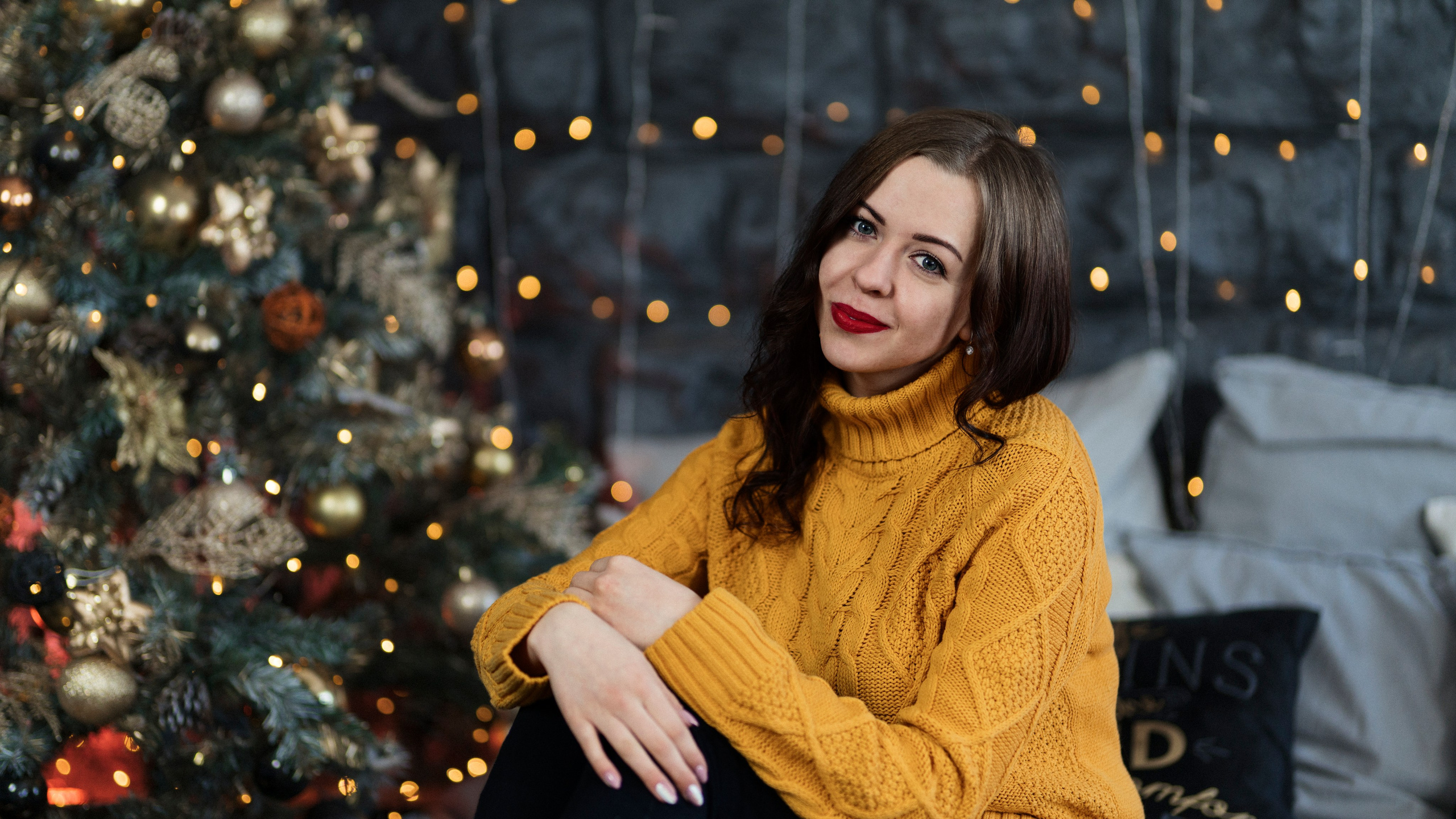 Полина и Новый год. Фотограф Виталий Сид: профессиональная фотосъемка, обучение и новости индустрии