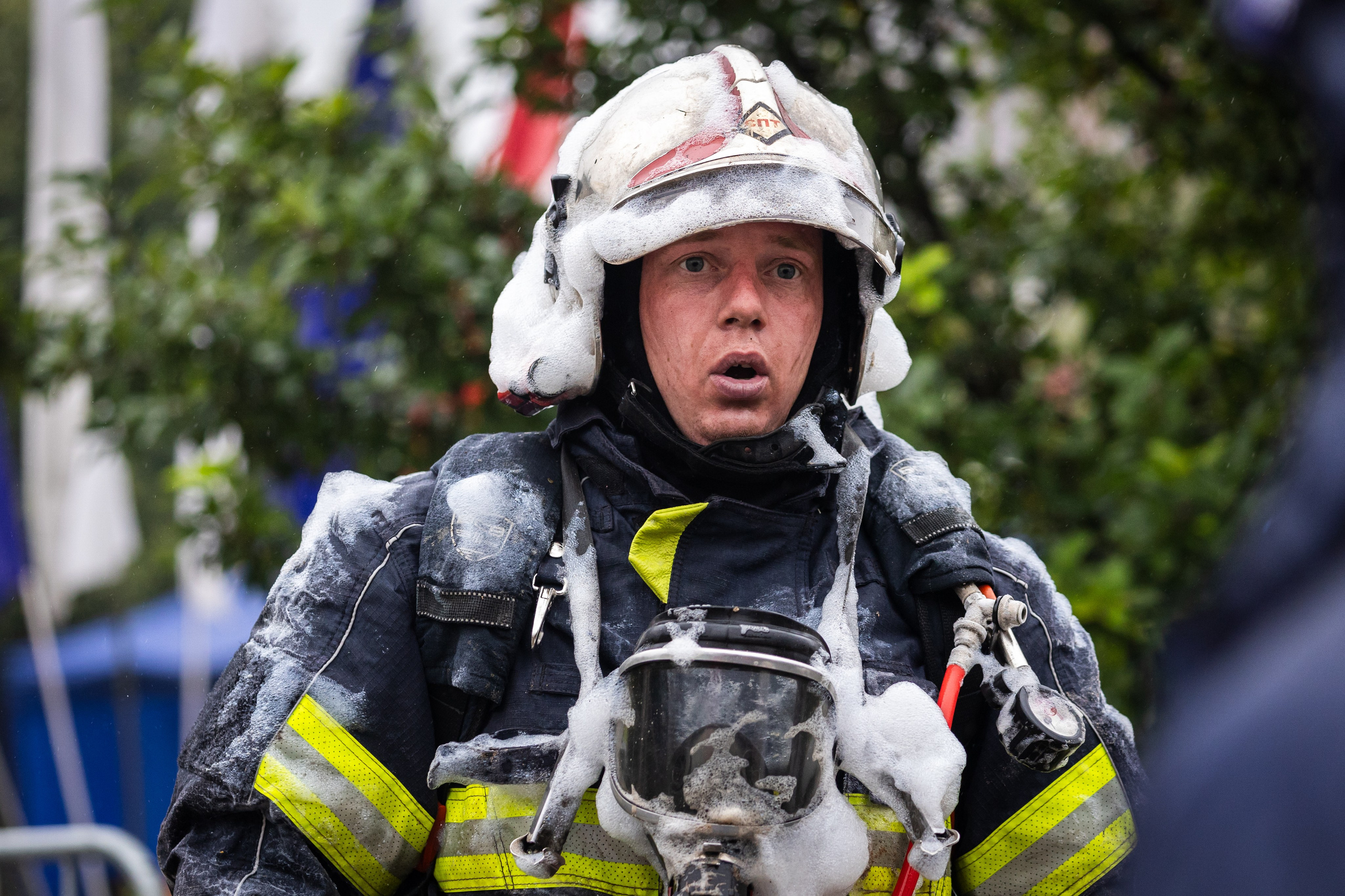 Финал международных соревнований среди пожар но-спасательных подразделений. Фотограф в Санкт-Петербурге