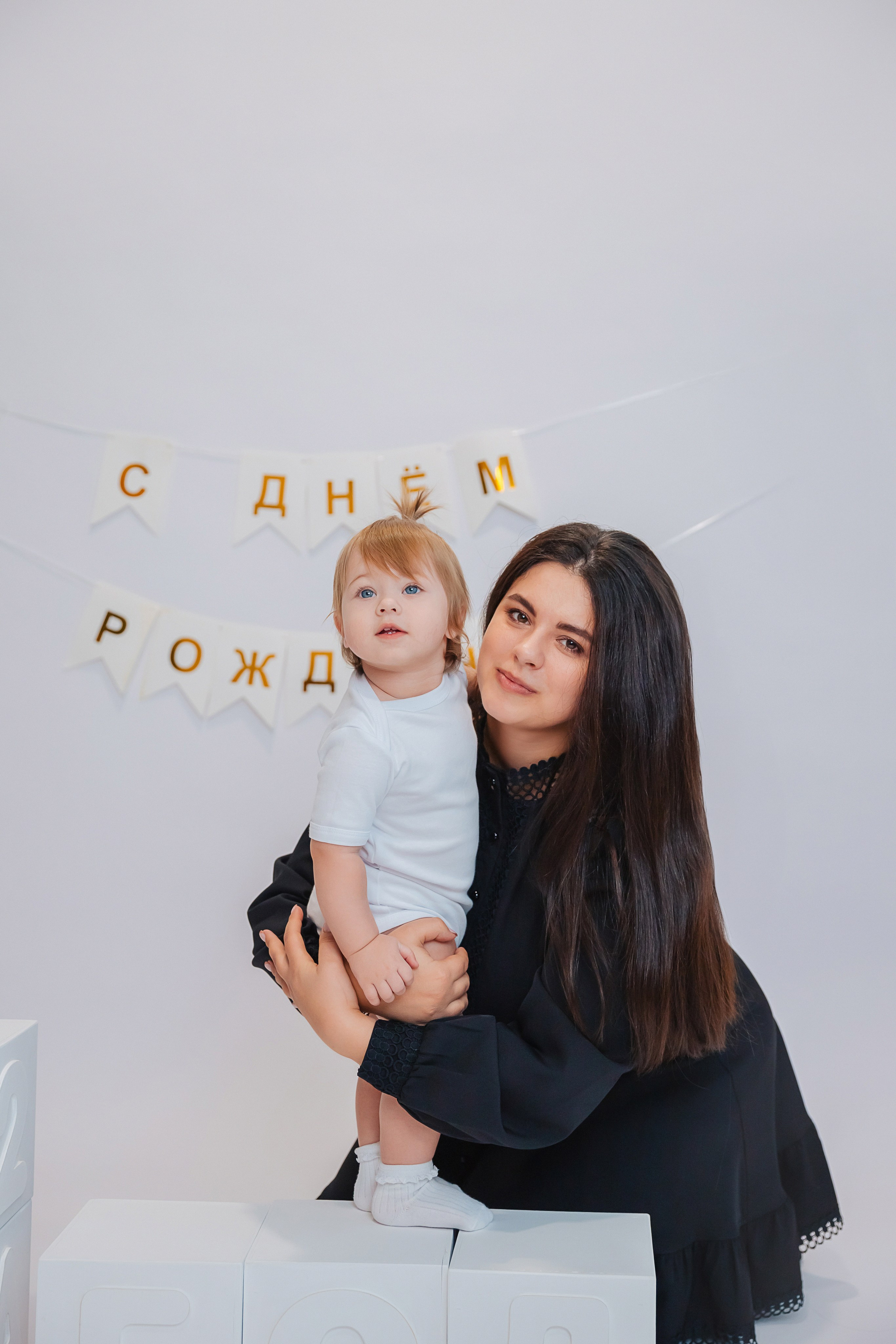 Василисе 1 годик детская фотосессия в Тамбове. Детский и семейный фотограф в Тамбове Алина Богданова