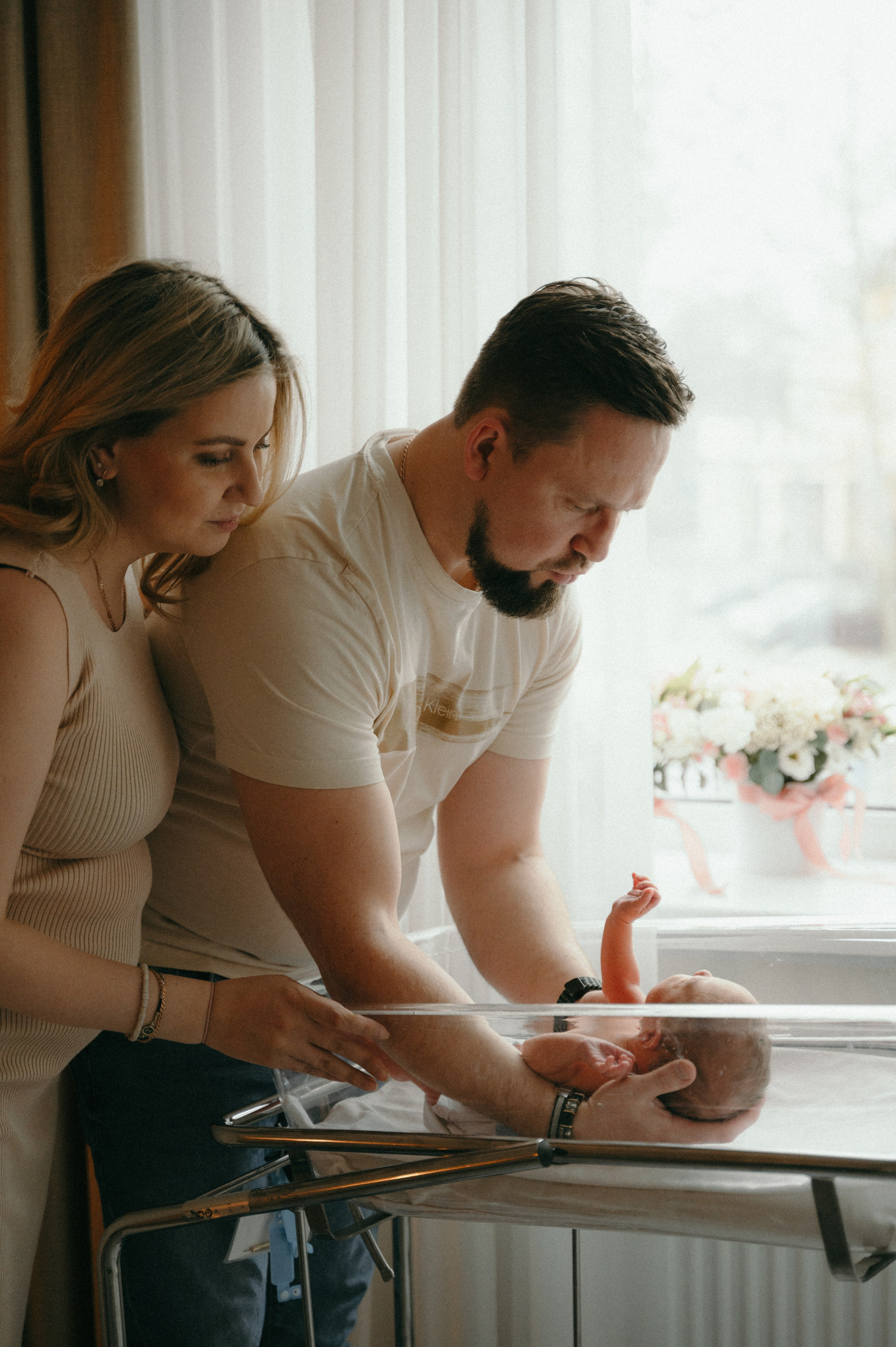 Выписка Ванюшки. Фотограф новорожденных и беременых в санкт-петербурге Юля Лампа