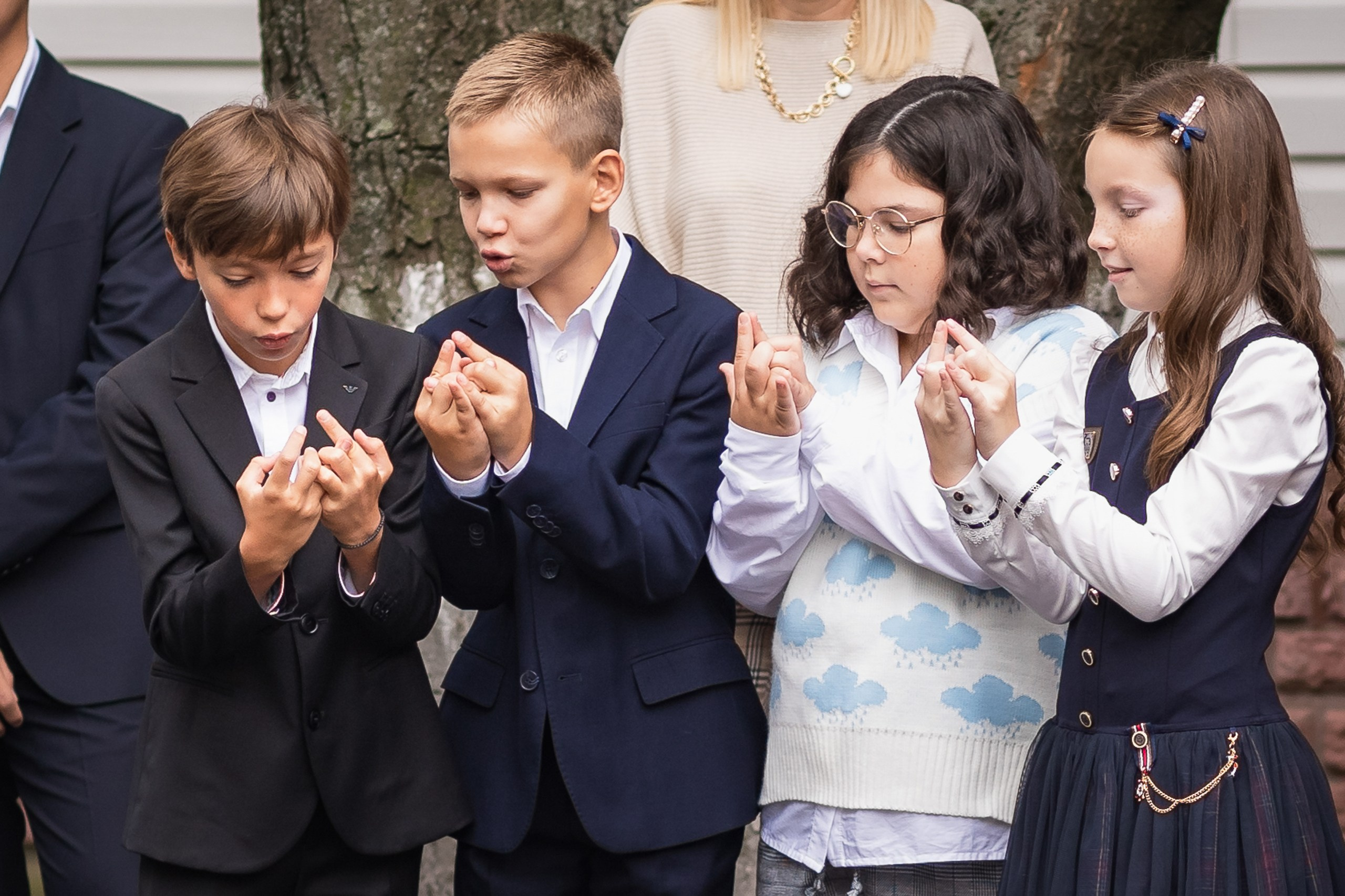 1-е сентября Маши и Георгия