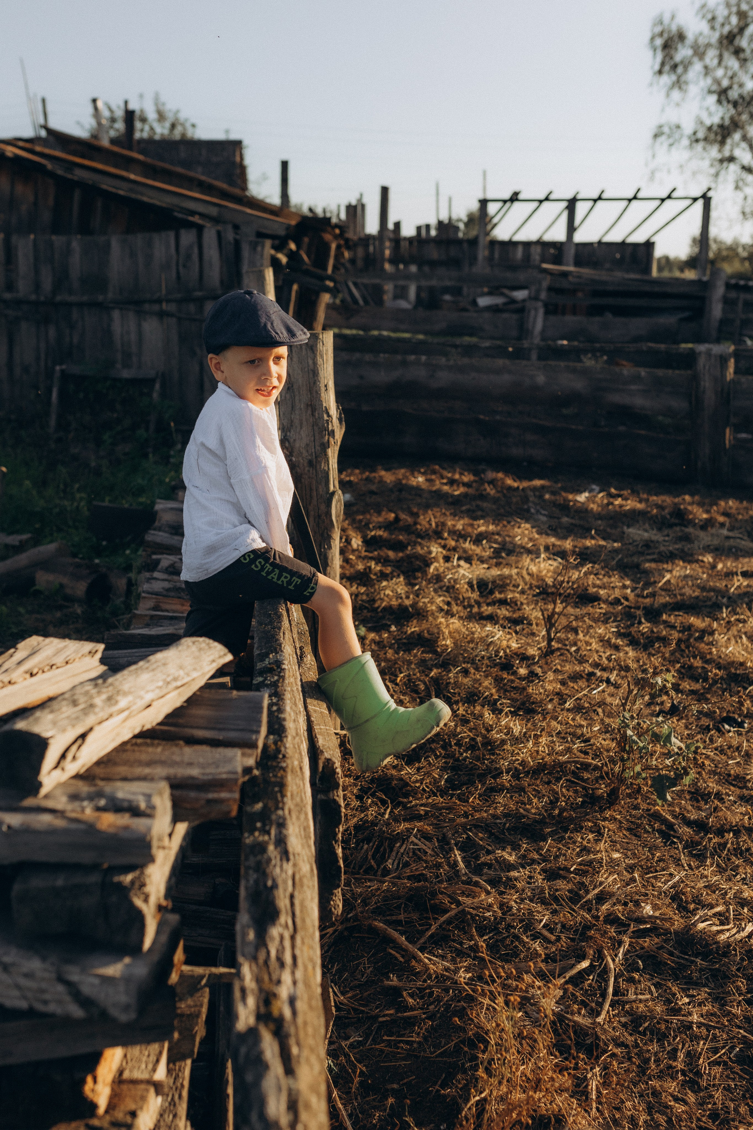 Деревенская история. Семейный фотограф lifestyle в Новосибирске Елена Шпилевая