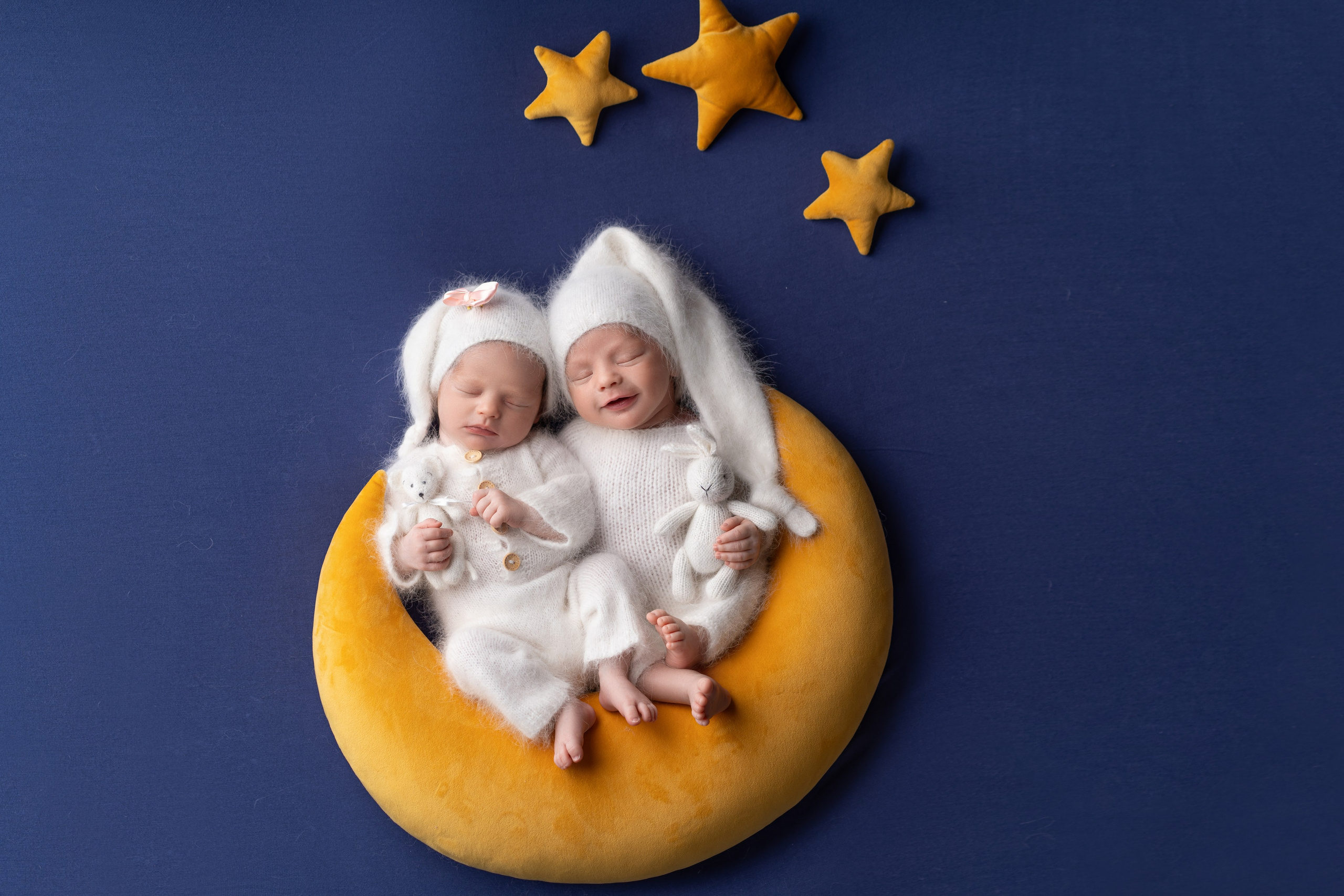 Двойня. Newborn фотограф в Москве — Фотофеи. Съемка новорожденных и детей до года