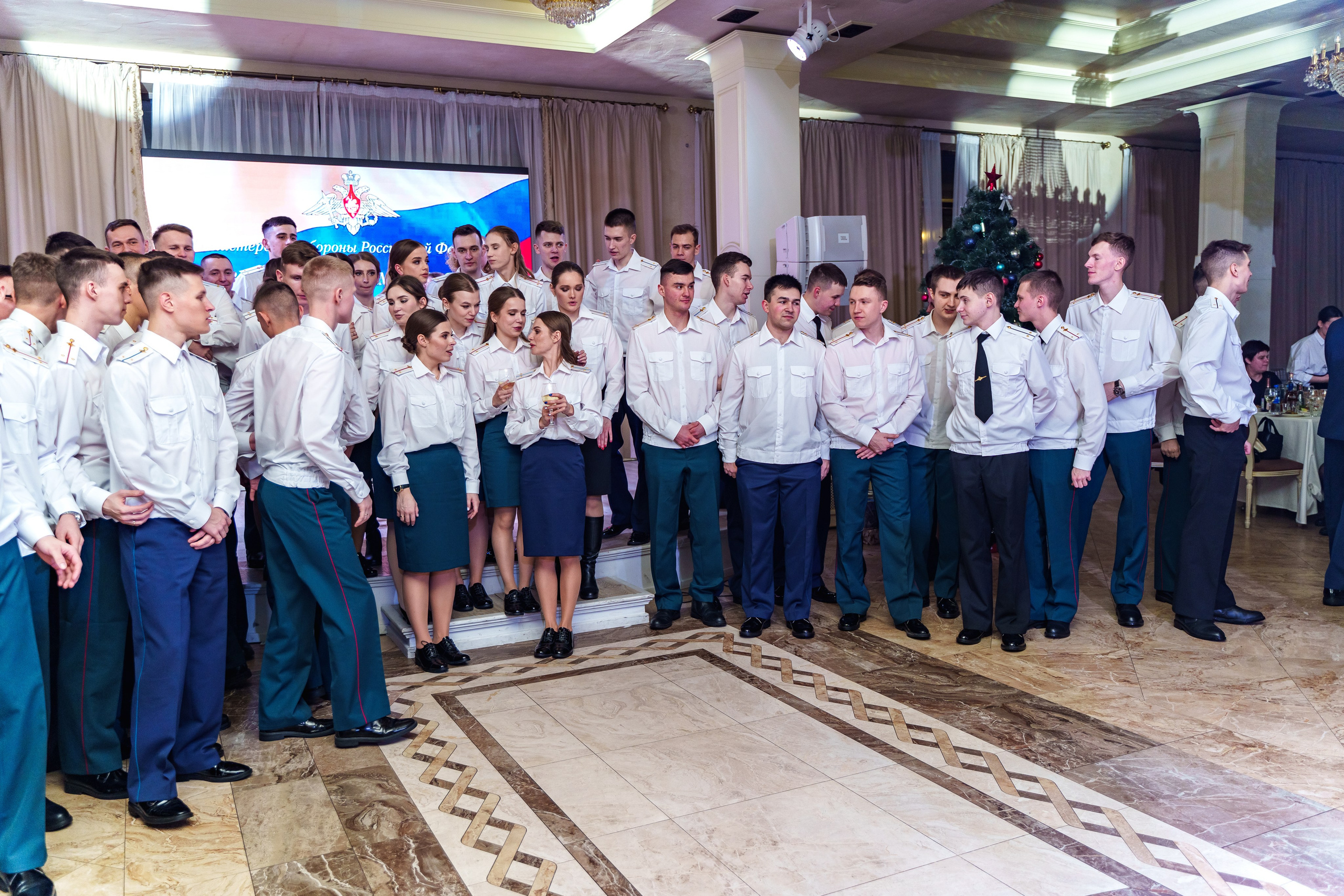 Фотосъемка выпуска военной академии и вручение дипломов