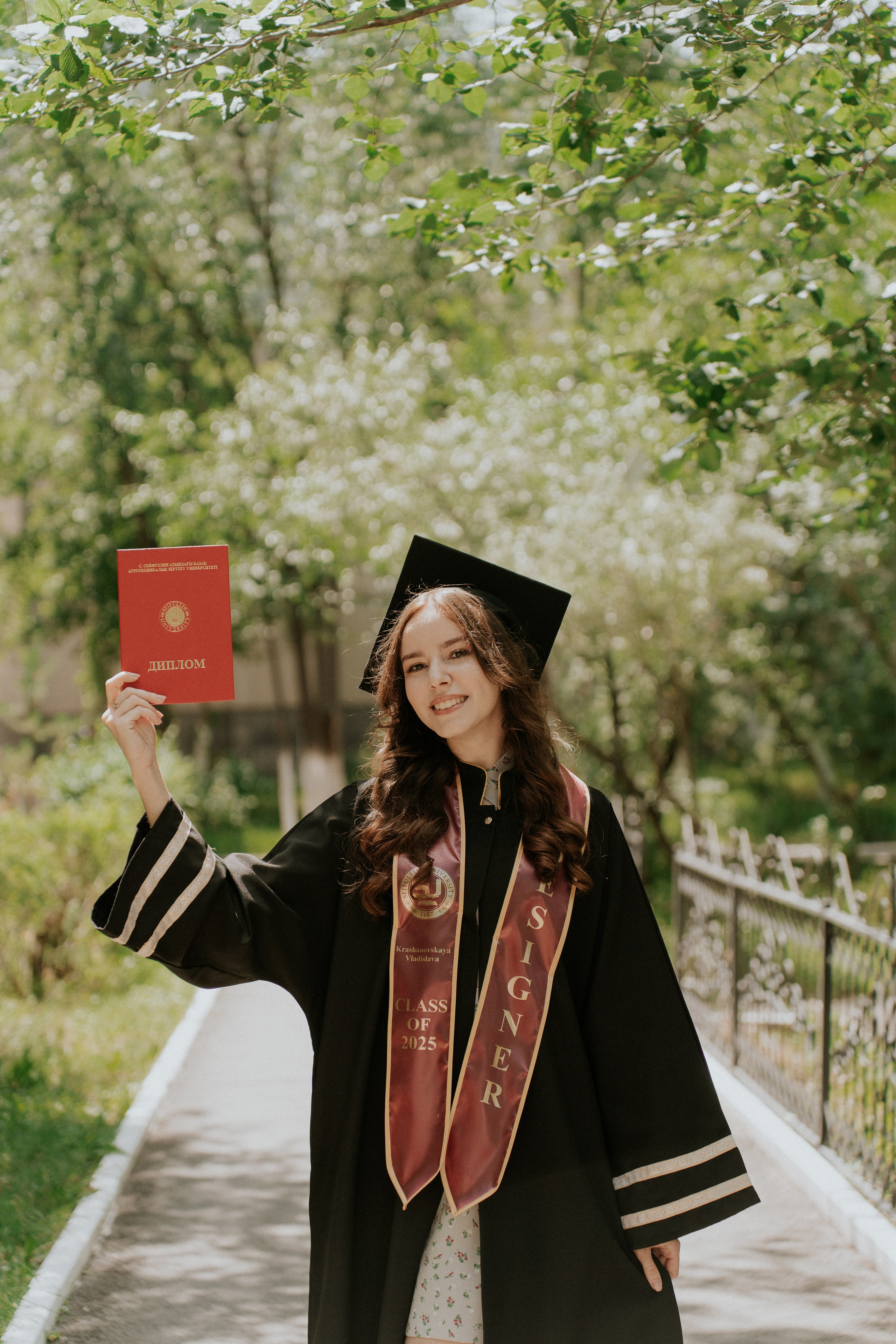 Выпускной Аграрный унивеситет. Крис Богомазова