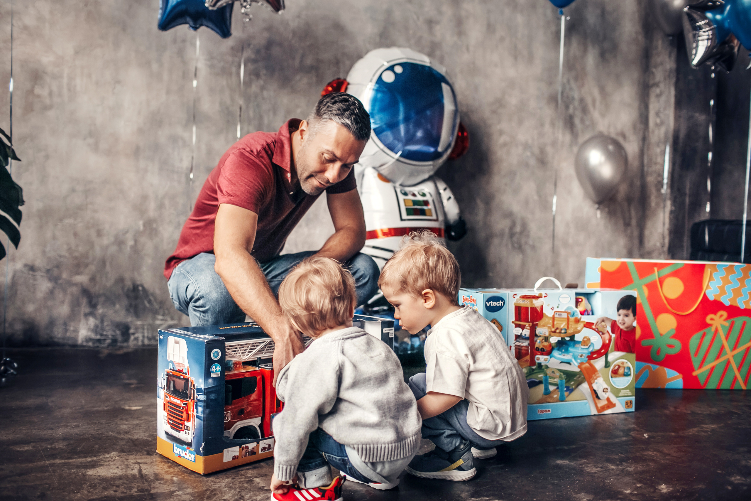 Роману 2 года. Детский и семейный фотограф в Москве Анна Ипатьева