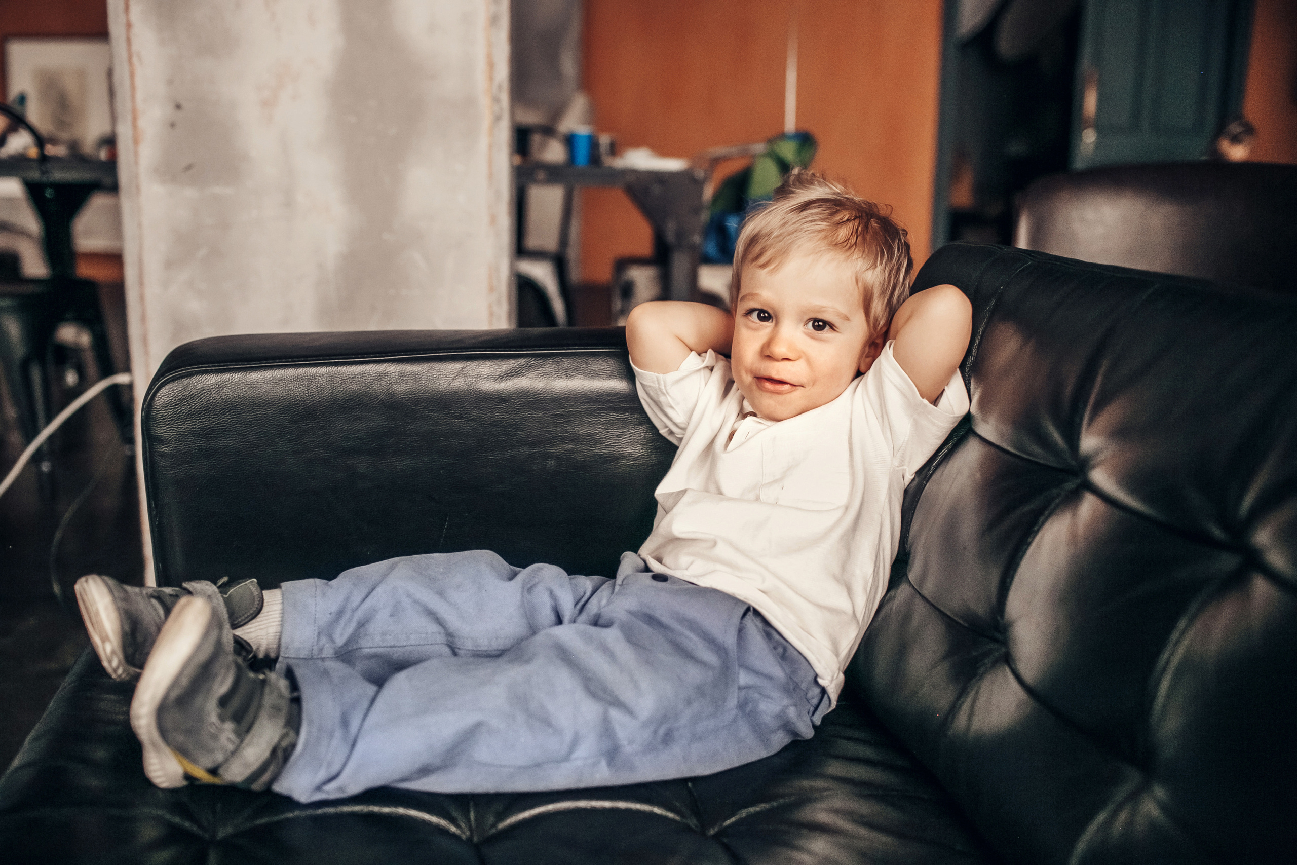 Роману 2 года. Детский и семейный фотограф в Москве Анна Ипатьева