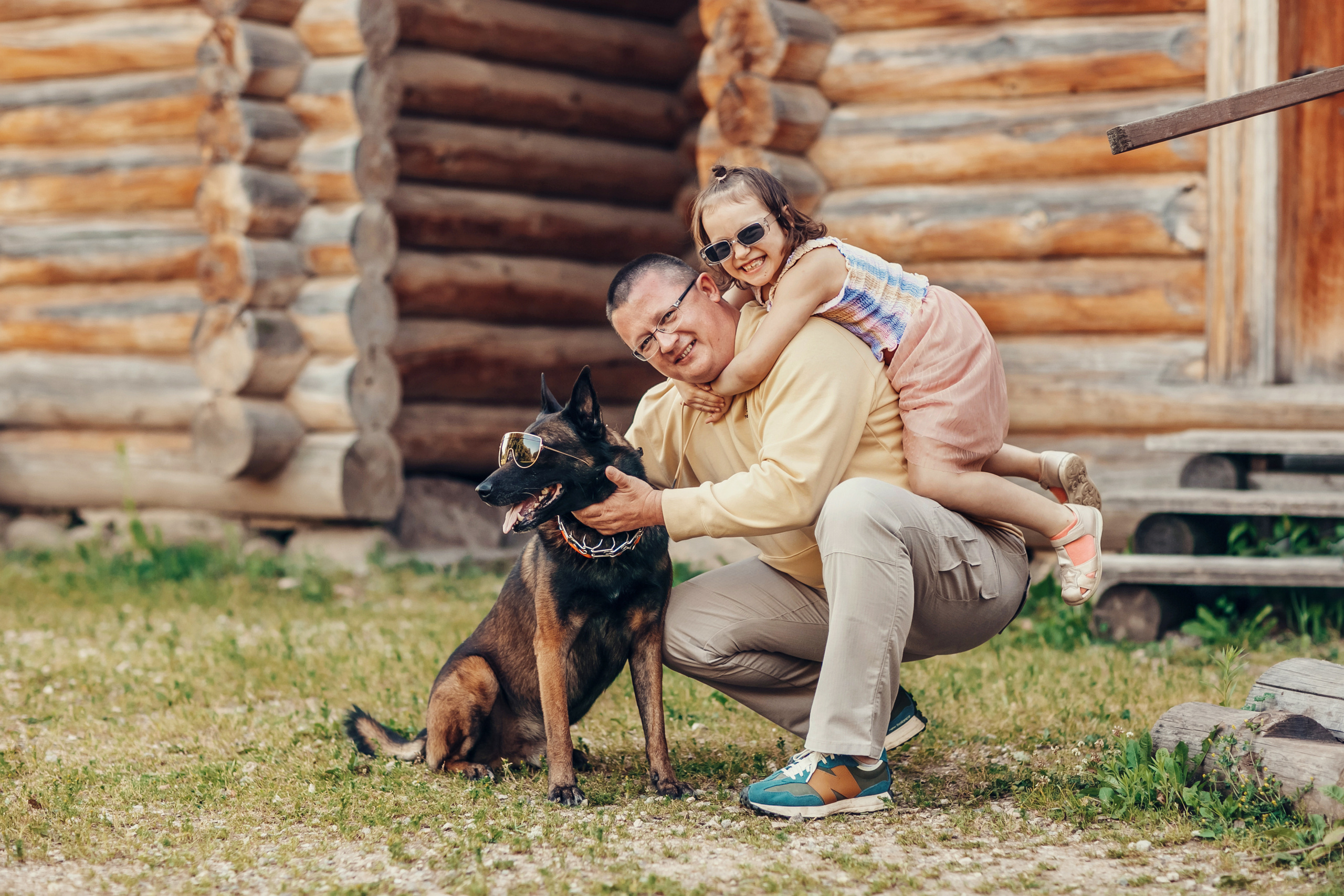 Елена, Андрей, Маша, Настя, Даша, Кирюша и Карди. Детский и семейный фотограф в Москве Анна Ипатьева