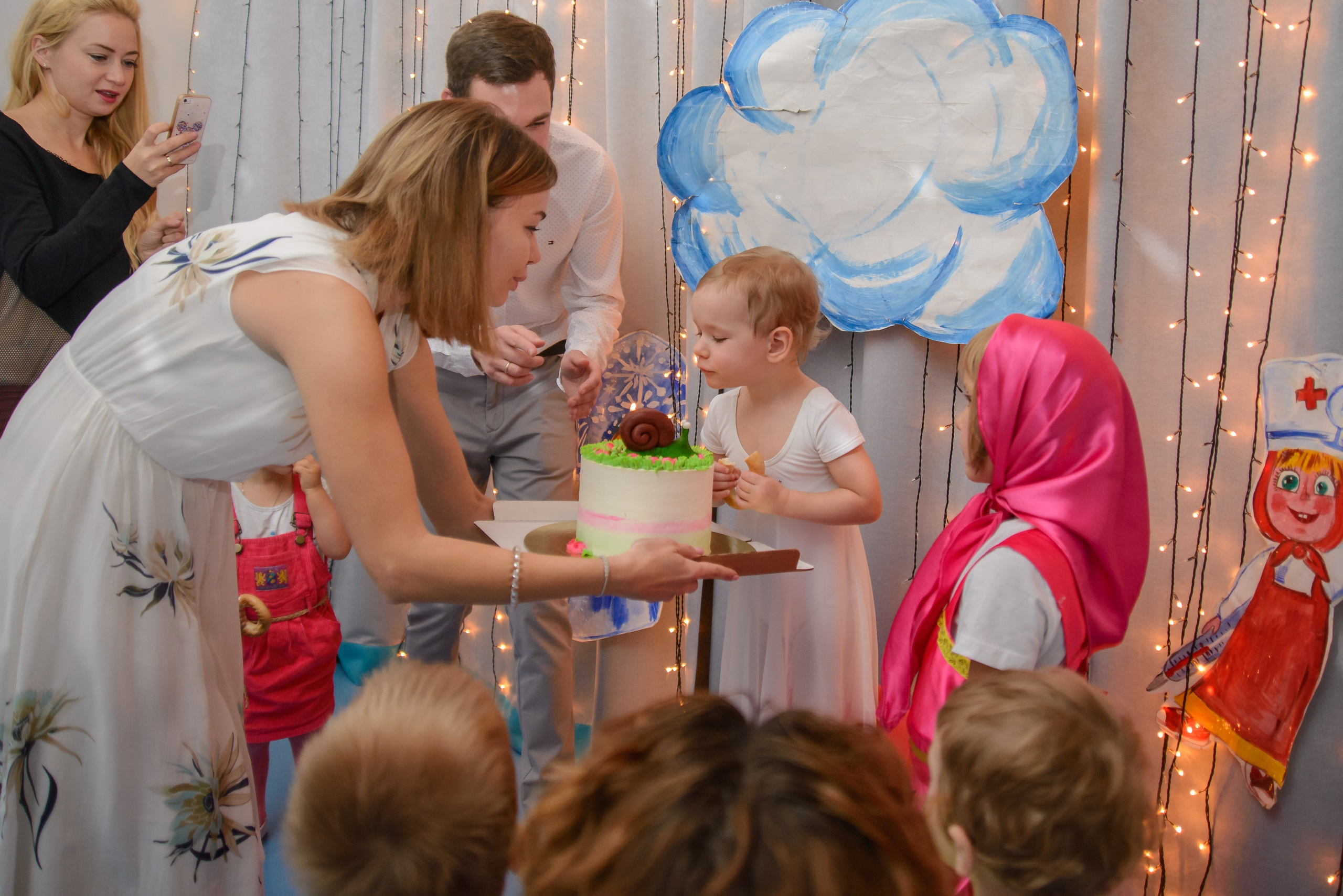 Детский день рождения_2 года Вареньке