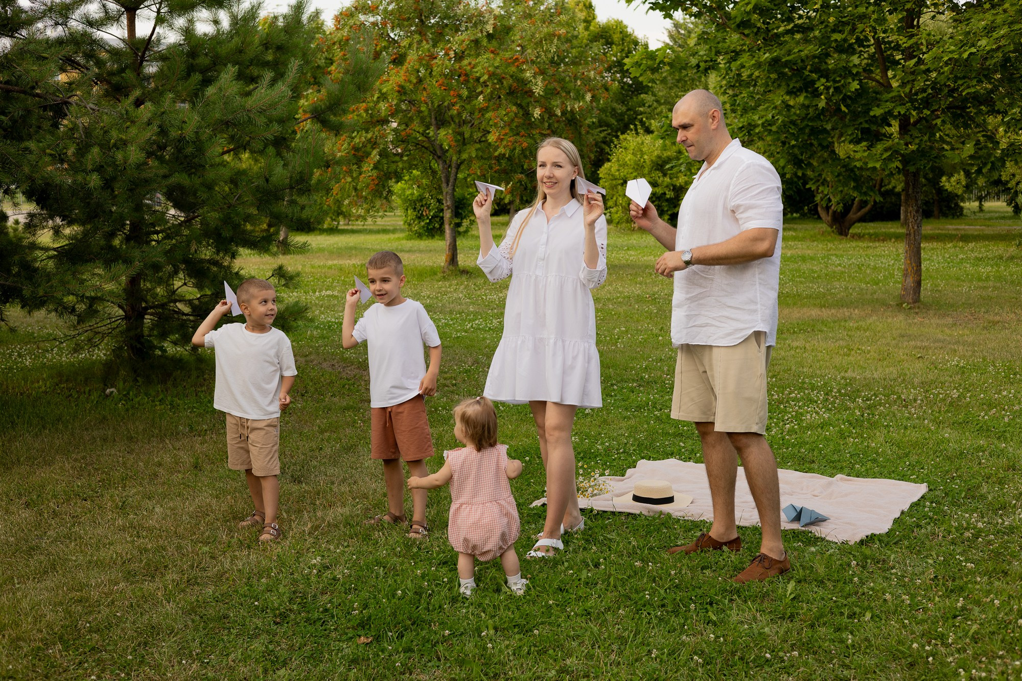 Семейная фотосессия в парке. Lana Photo Design