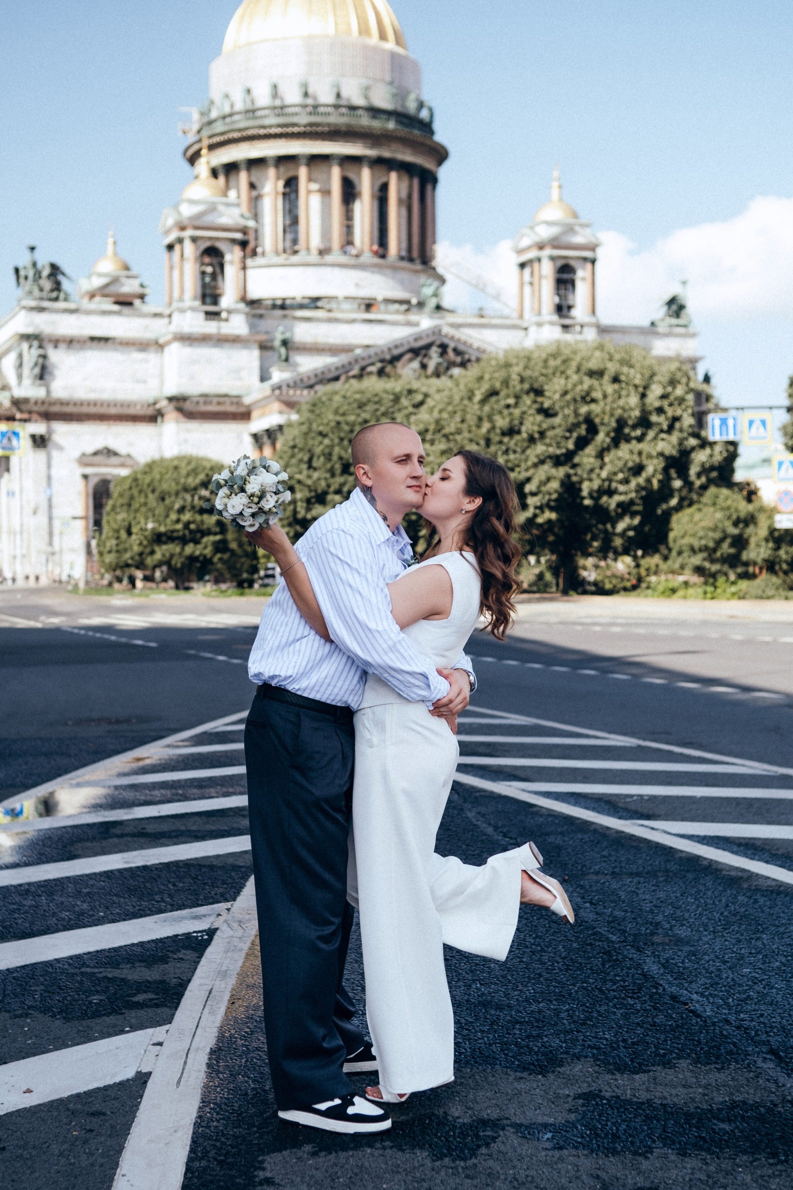 ЗАГС Адмиралтейского района+Витебский вокзал. Фотограф в Санкт-Петербурге Кристина Брянская