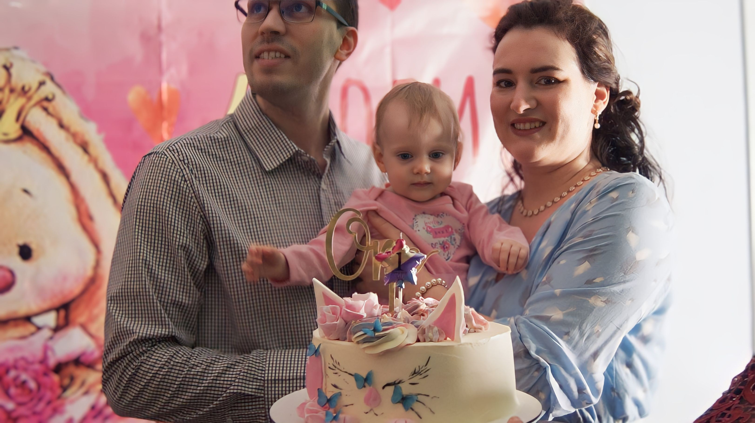 Годик малышке. Фотограф в Санкт-Петербурге