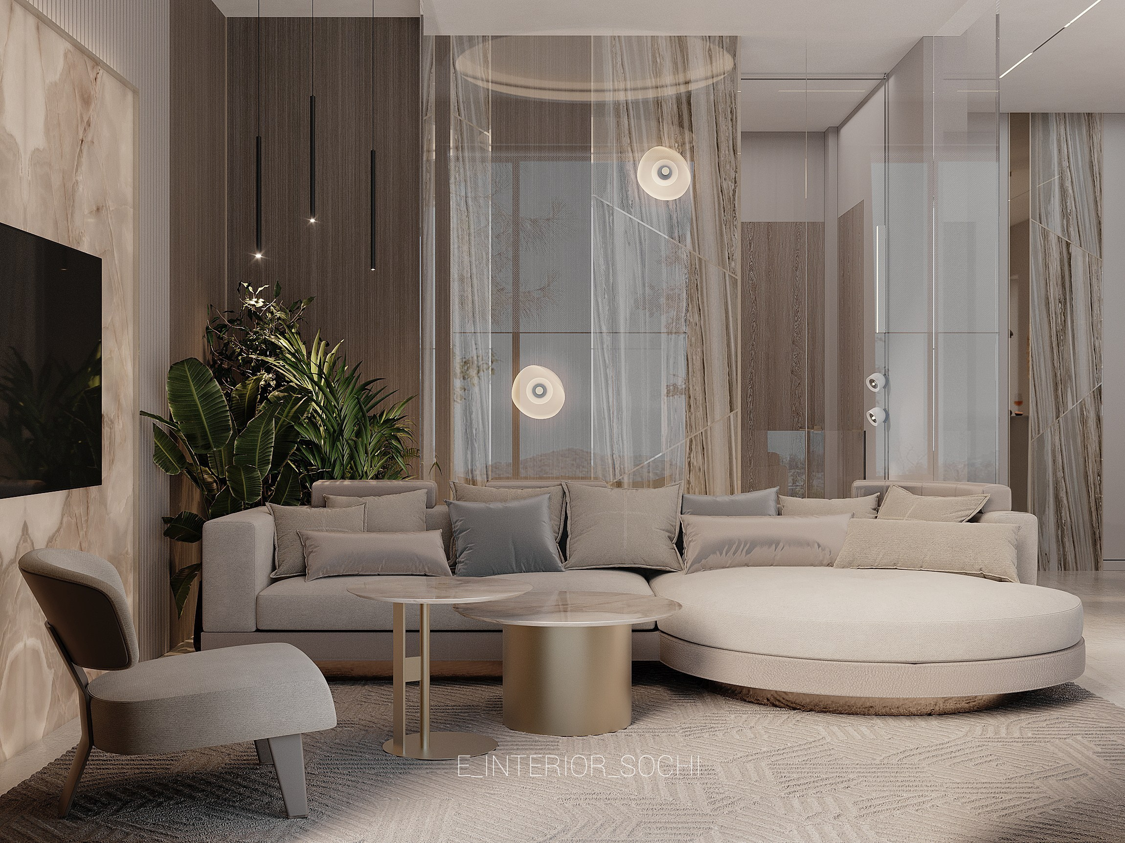 AIR_STONEWOOD. Дизайн интерьера Евгения Тисленко