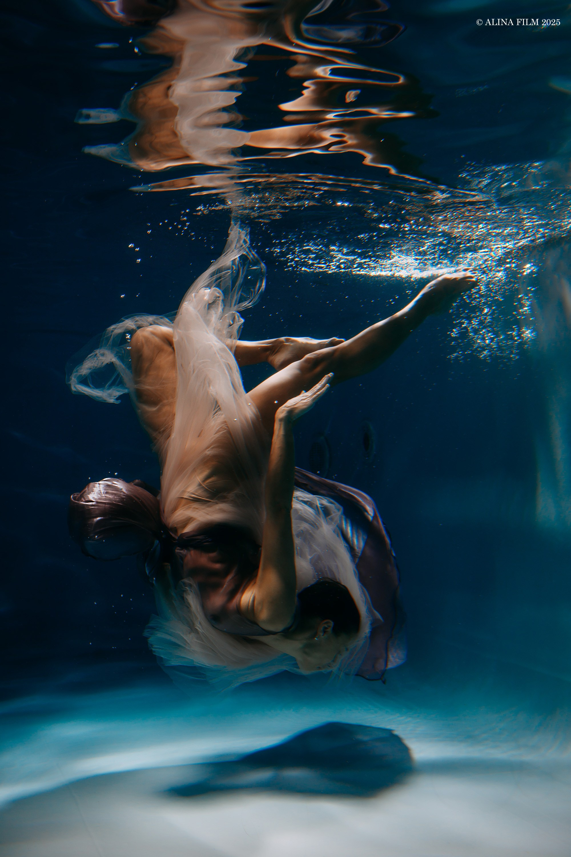 Подводная фотосессия в Питере. Фотограф в Санкт-Петербурге Alina Film