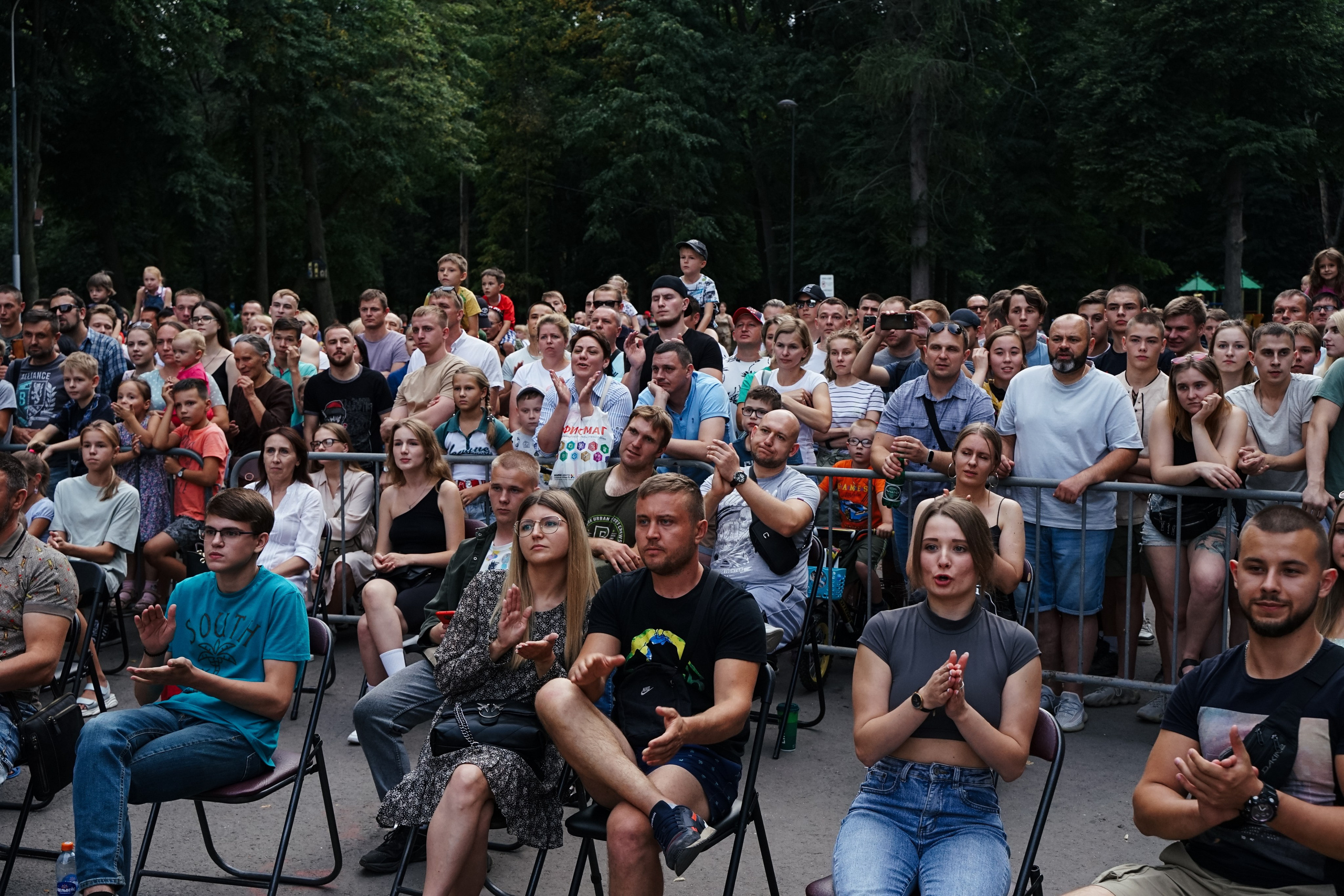 Вечер боев в ЦПКиО. Фотограф Надежда Погребняк | Рязань | Москва