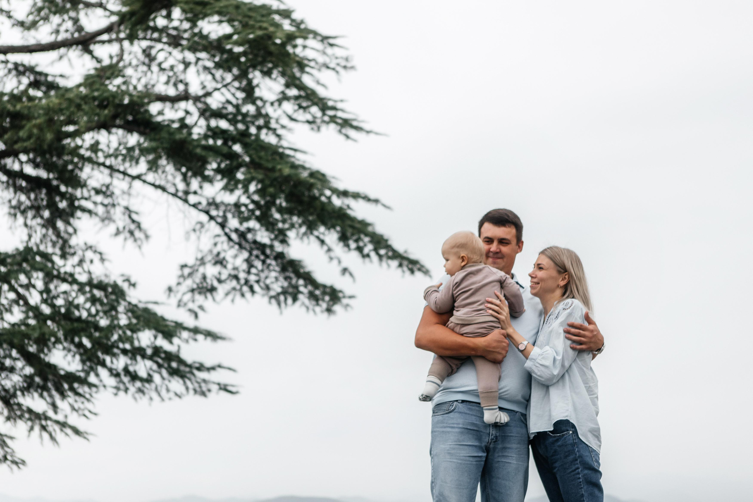 Семейная фотосессия на чайной плантации. Фотограф в Москве Дмитрий Жарков