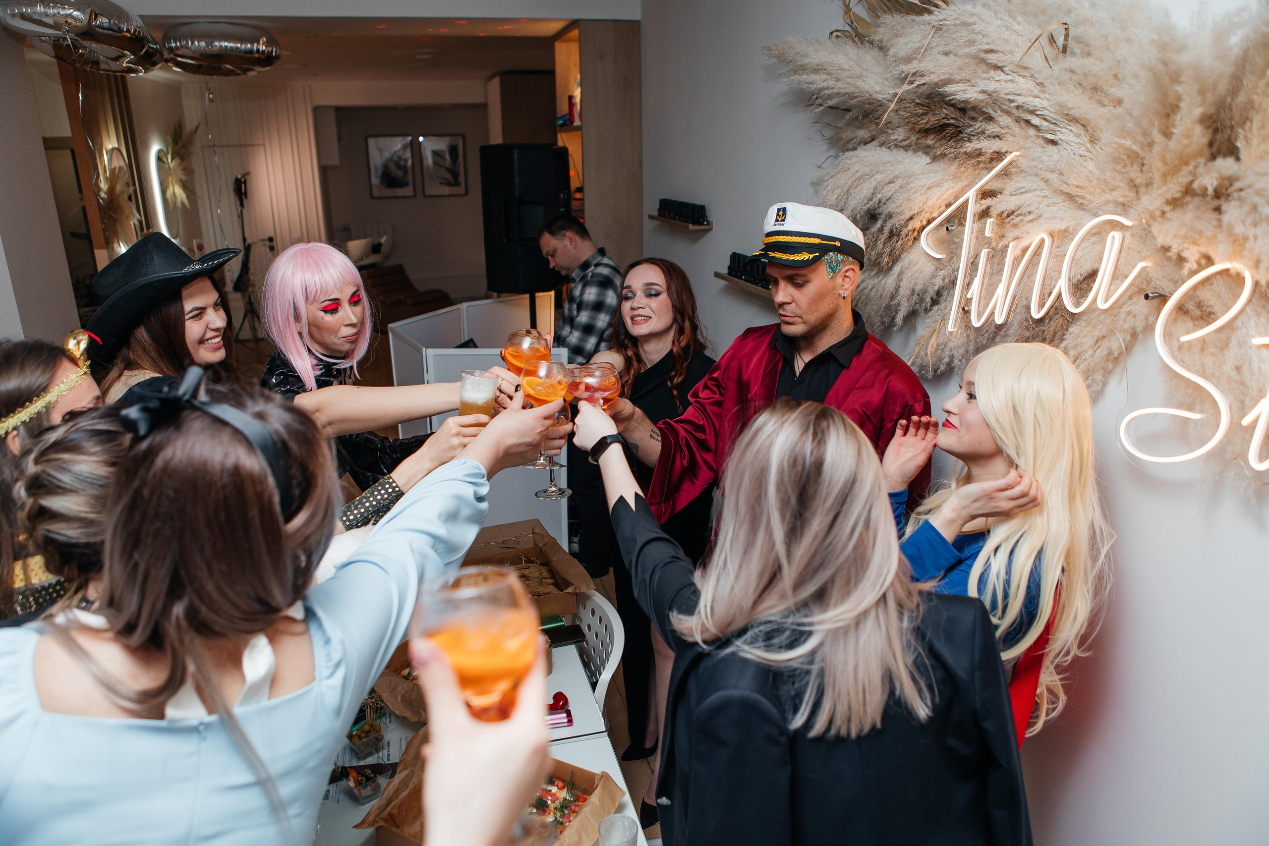 День рождения Кристины в Tina studio. Фотограф в Москве Дмитрий Жарков