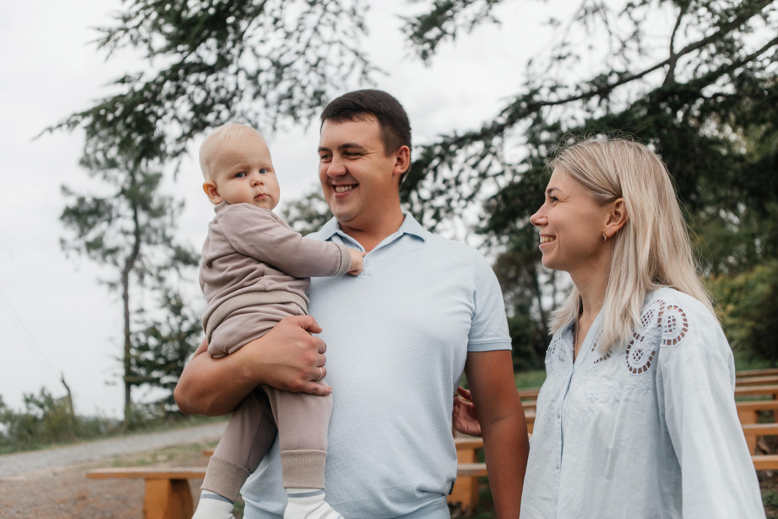 Семейная фотосессия на чайной плантации. Фотограф в Москве Дмитрий Жарков