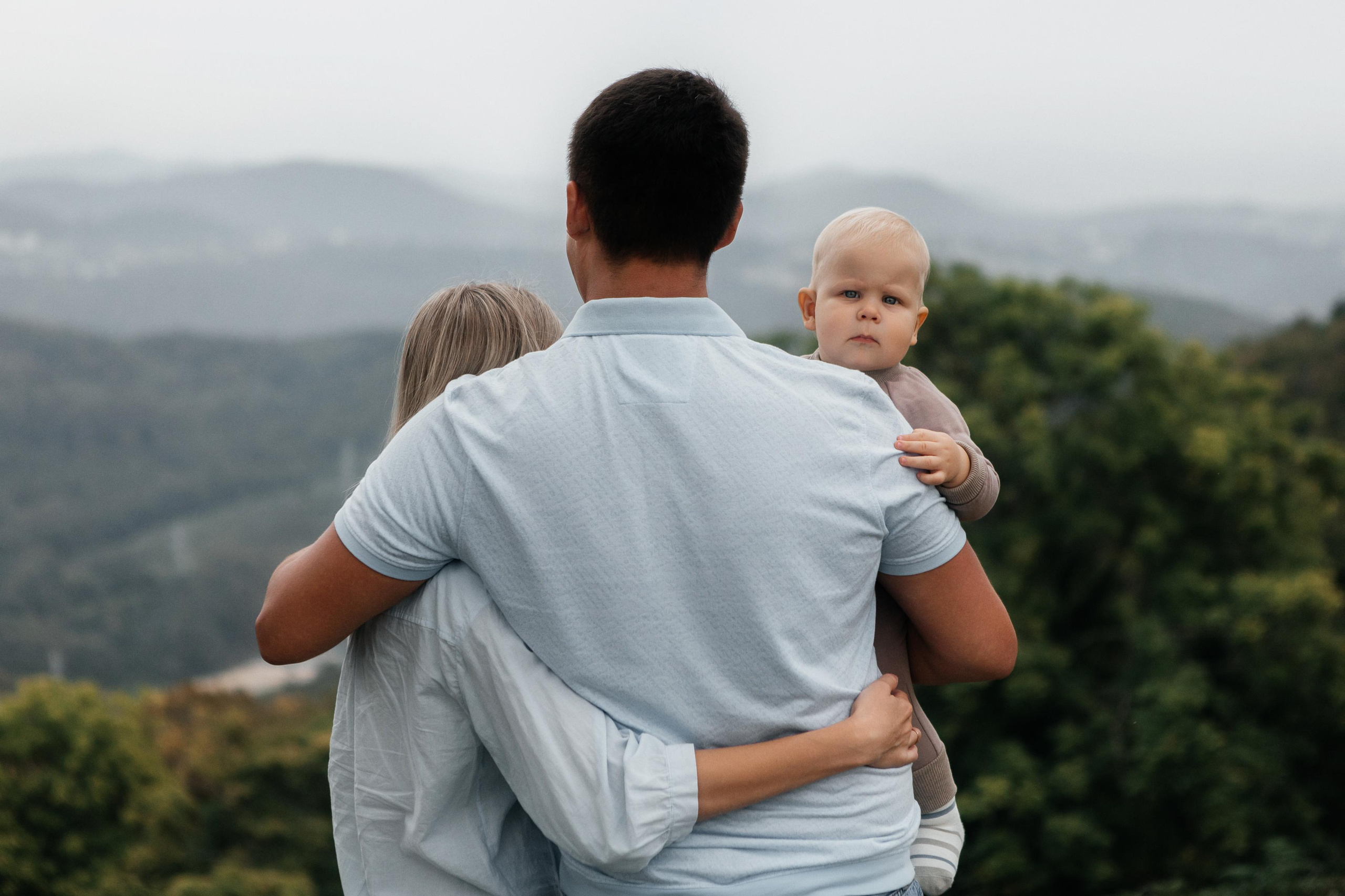 Семейная фотосессия на чайной плантации. Фотограф в Москве Дмитрий Жарков