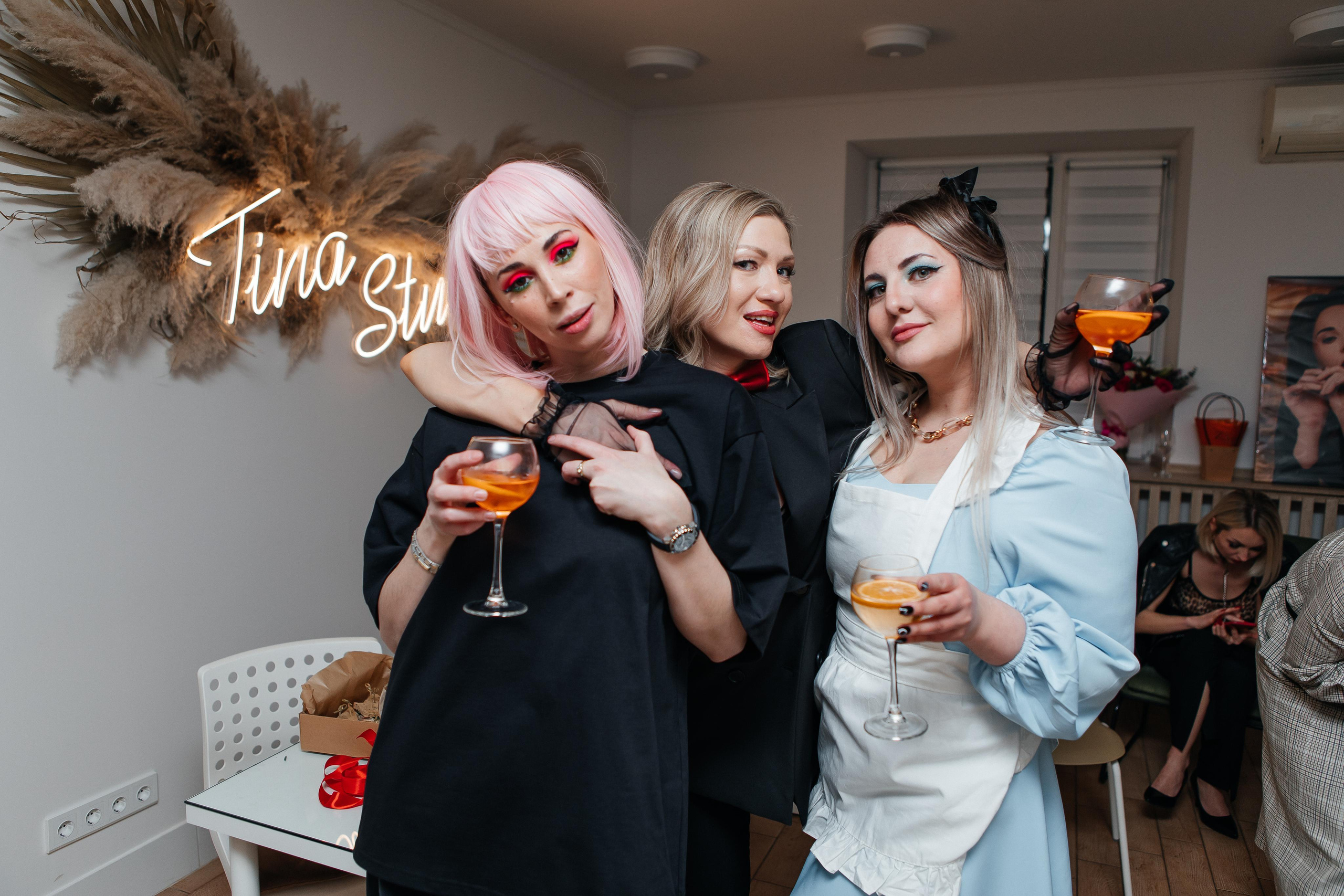 День рождения Кристины в Tina studio. Фотограф в Москве Дмитрий Жарков