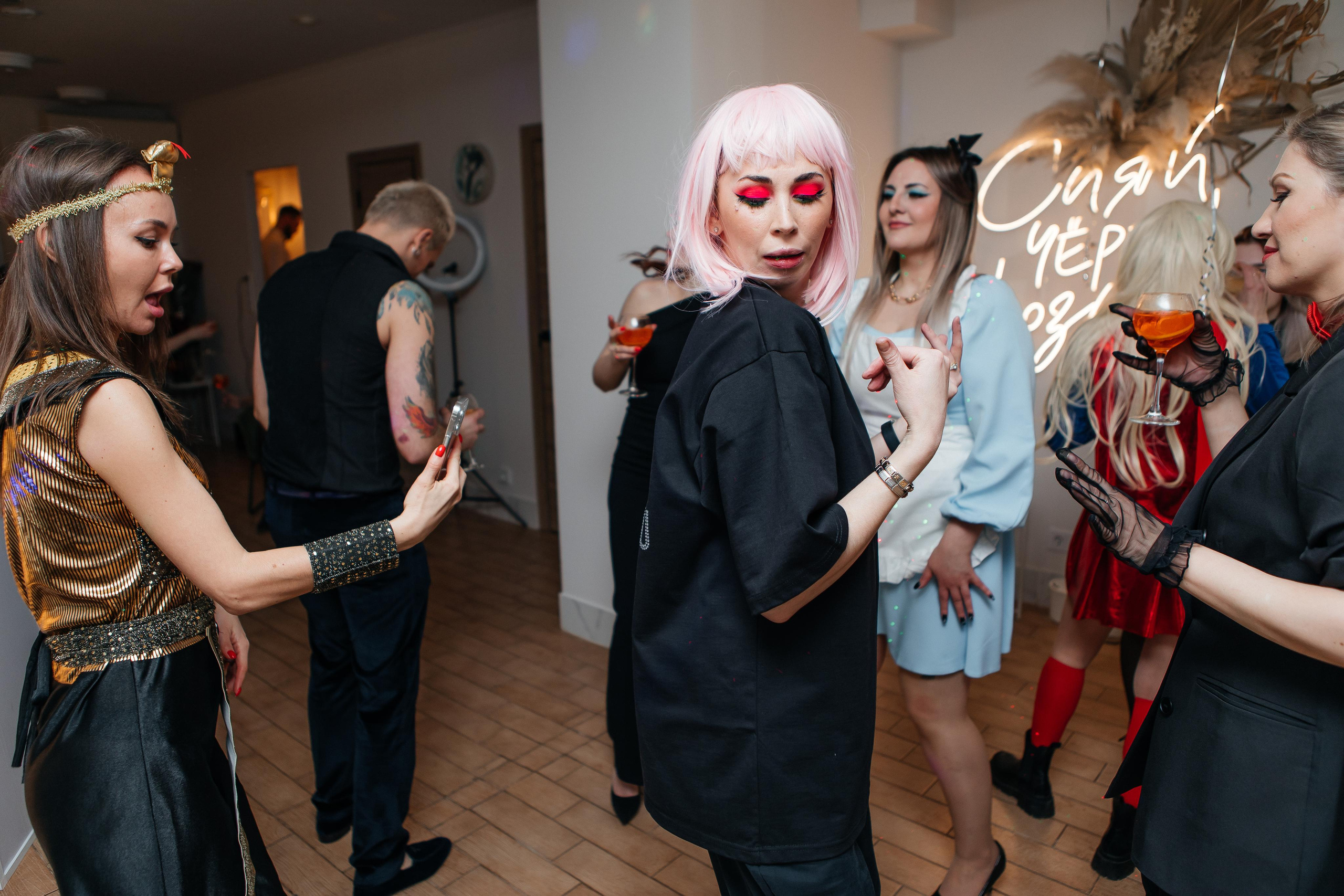 День рождения Кристины в Tina studio. Фотограф в Москве Дмитрий Жарков