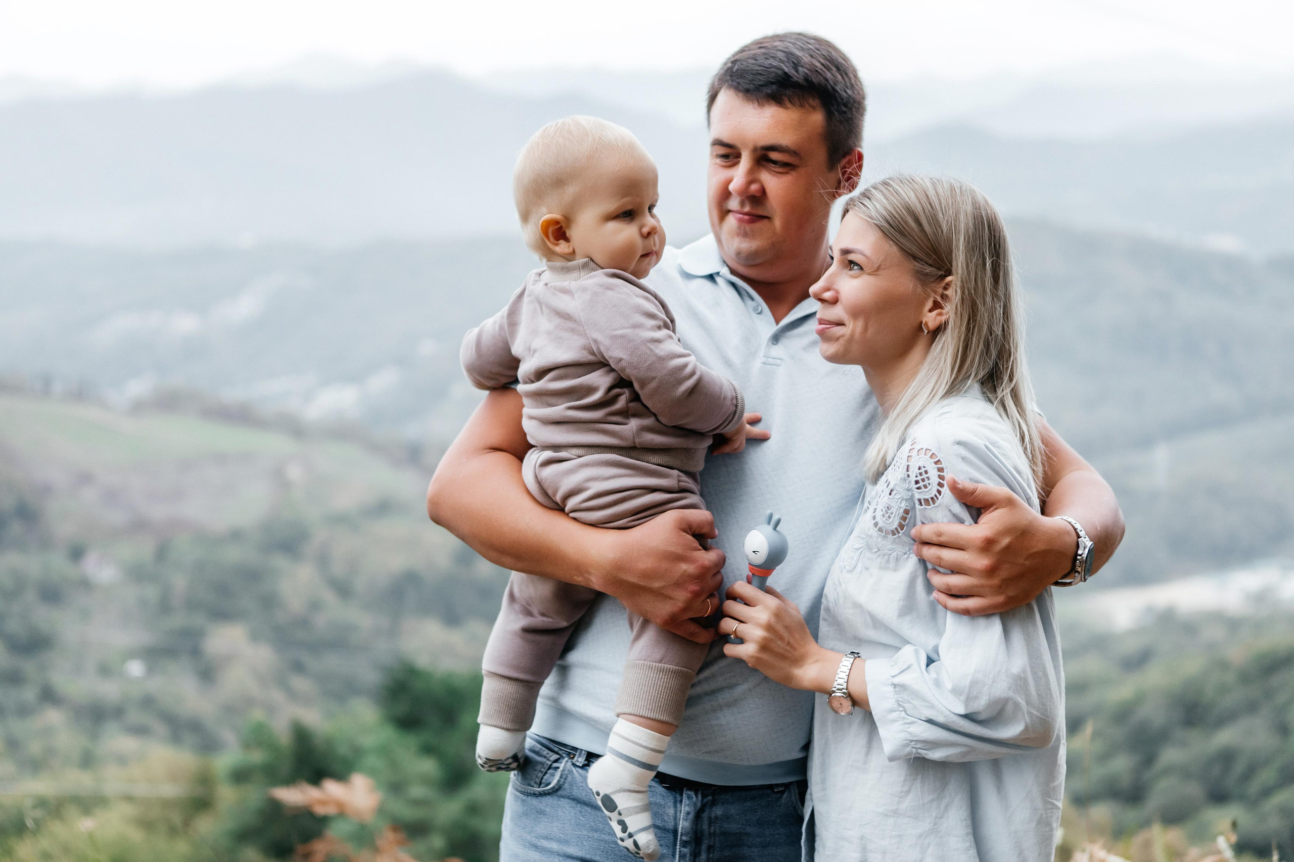 Семейная фотосессия на чайной плантации. Фотограф в Москве Дмитрий Жарков