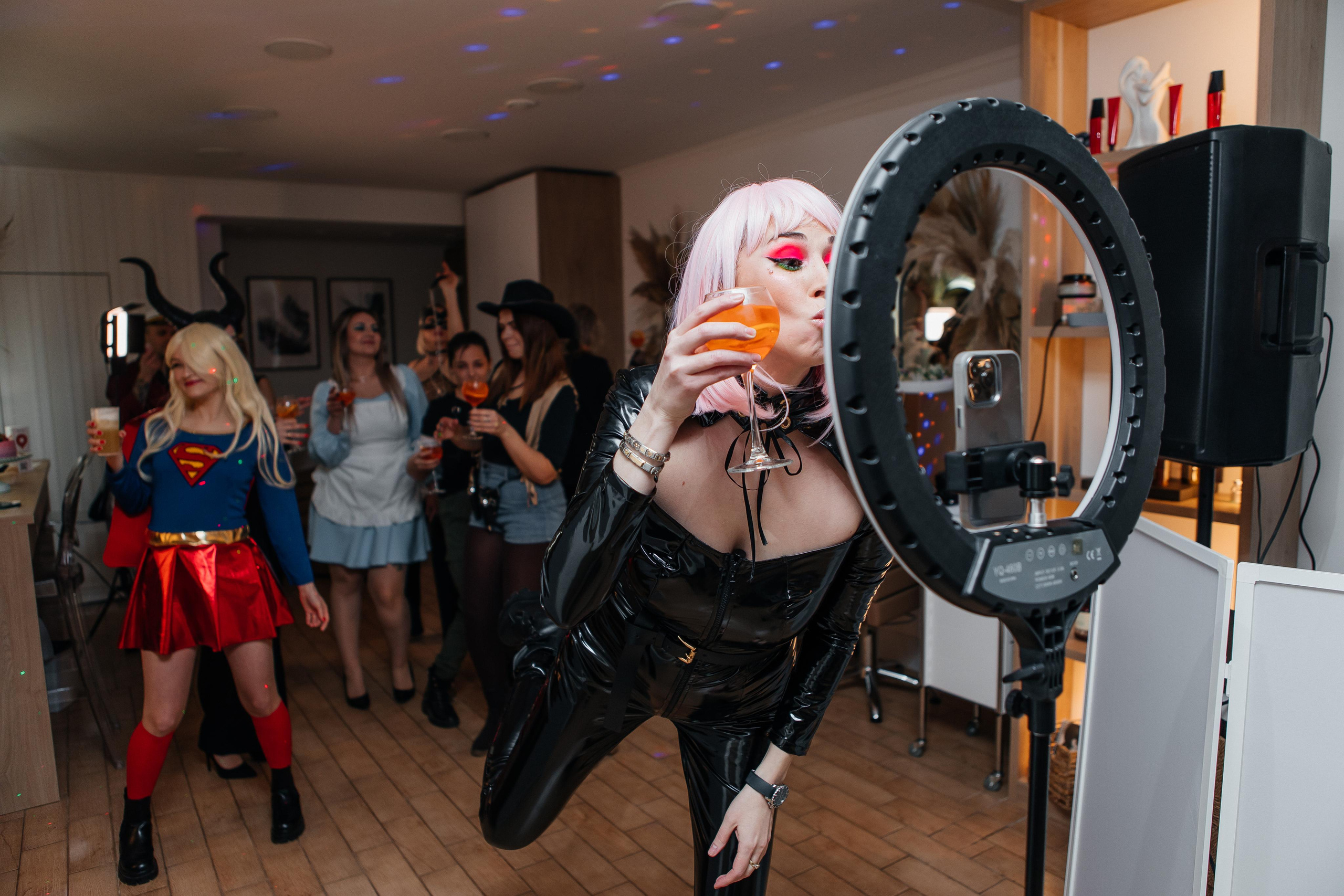 День рождения Кристины в Tina studio. Фотограф в Москве Дмитрий Жарков