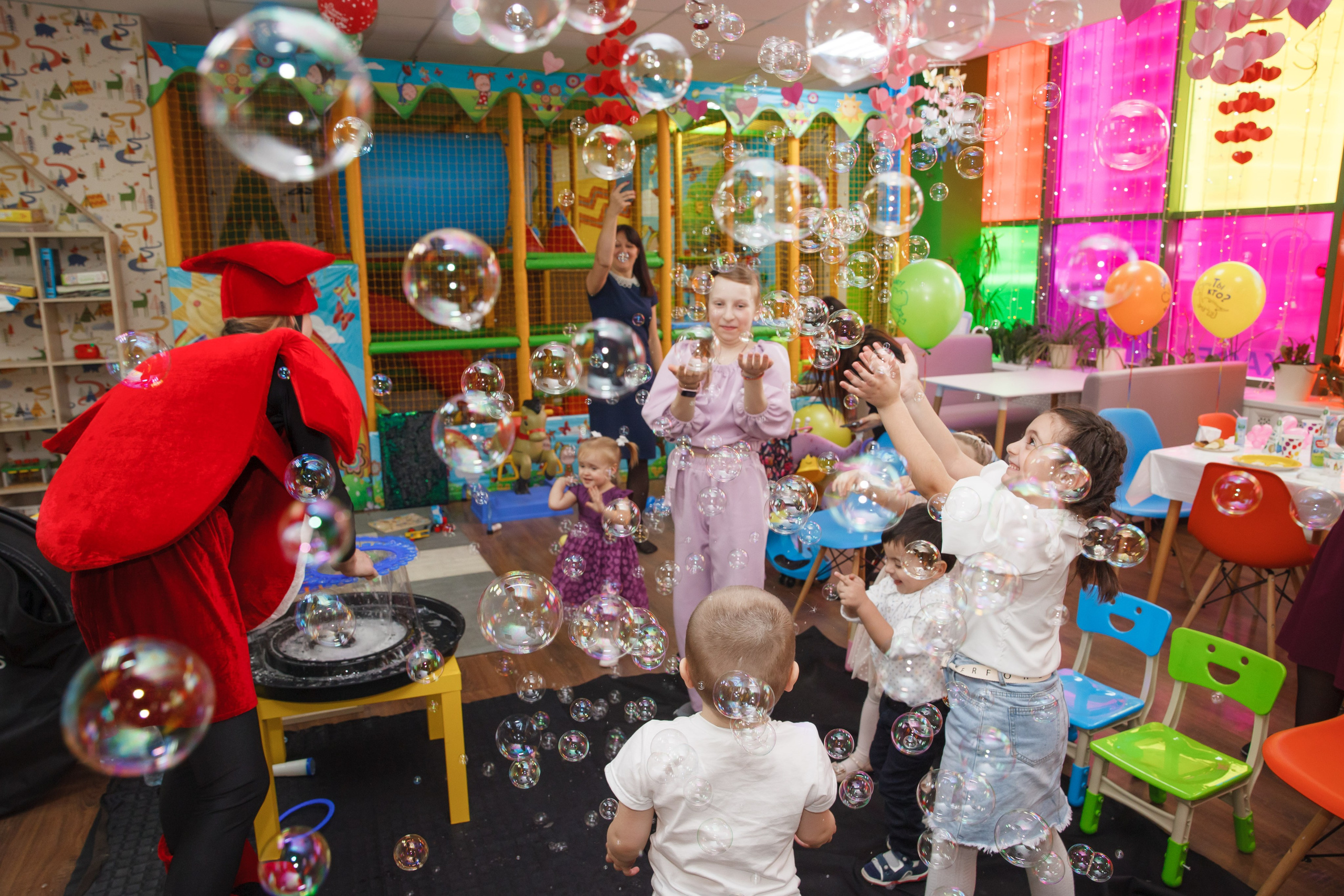 Детский День Рождения, Мише 3 годика, «Мультяшка». Свадебный и репортажный фотограф (Москва, Королев и другие)