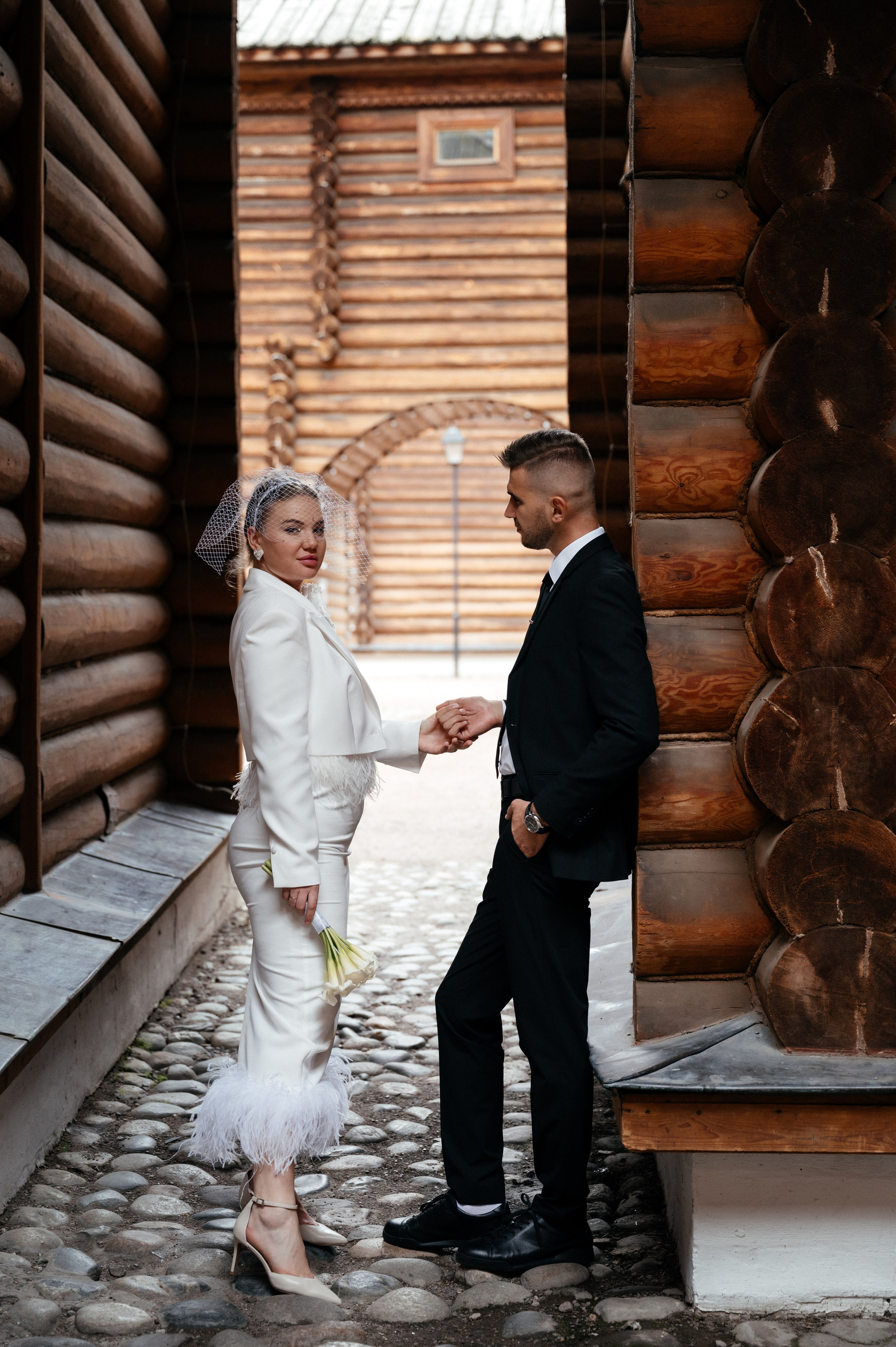 Свадебная прогулка в Коломенском у Дворца Алексея Михайловича