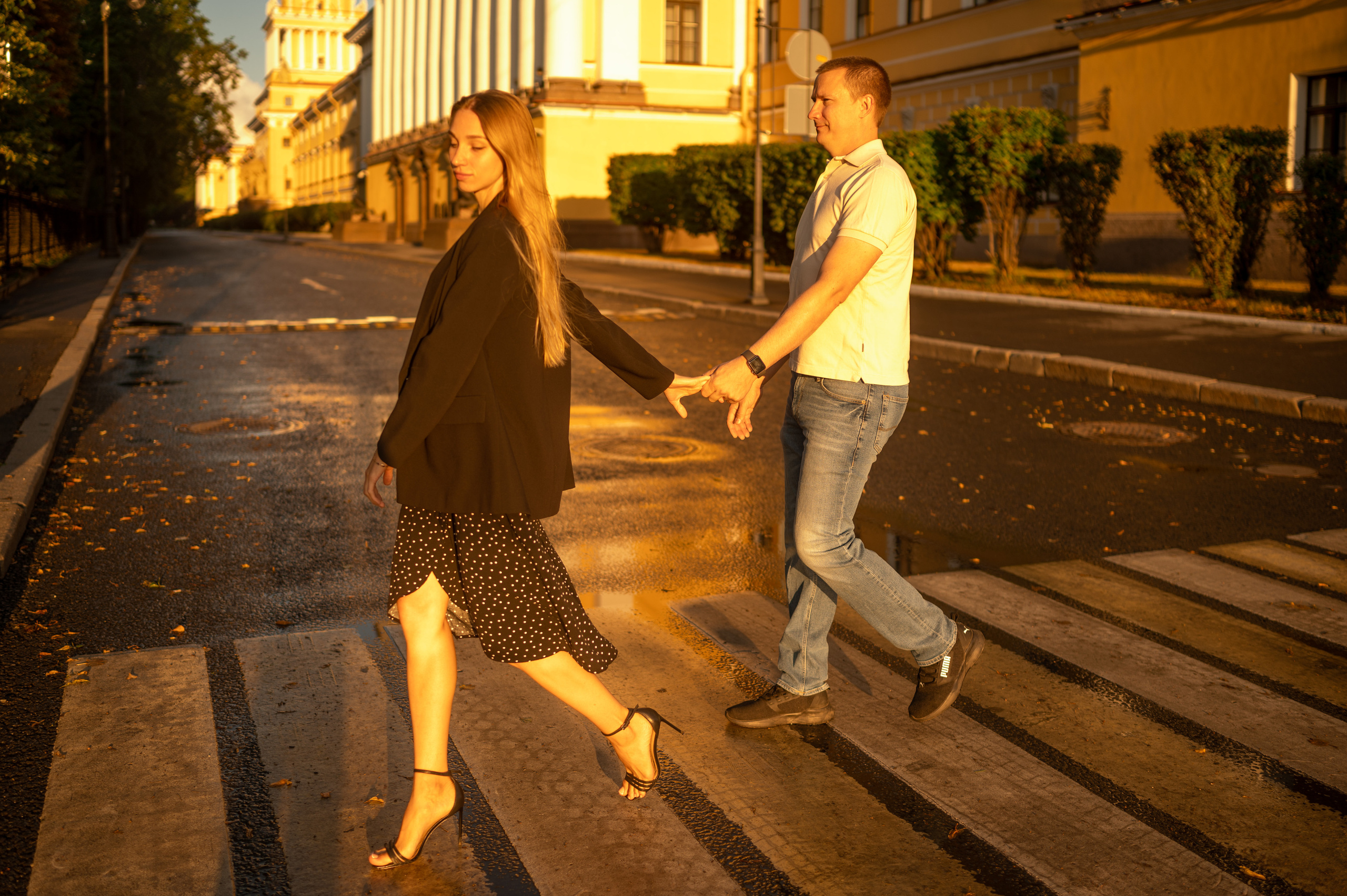 Утро. Питер (Настя и Арсений). Фотограф в Санкт Петербурге Юлия Новикова