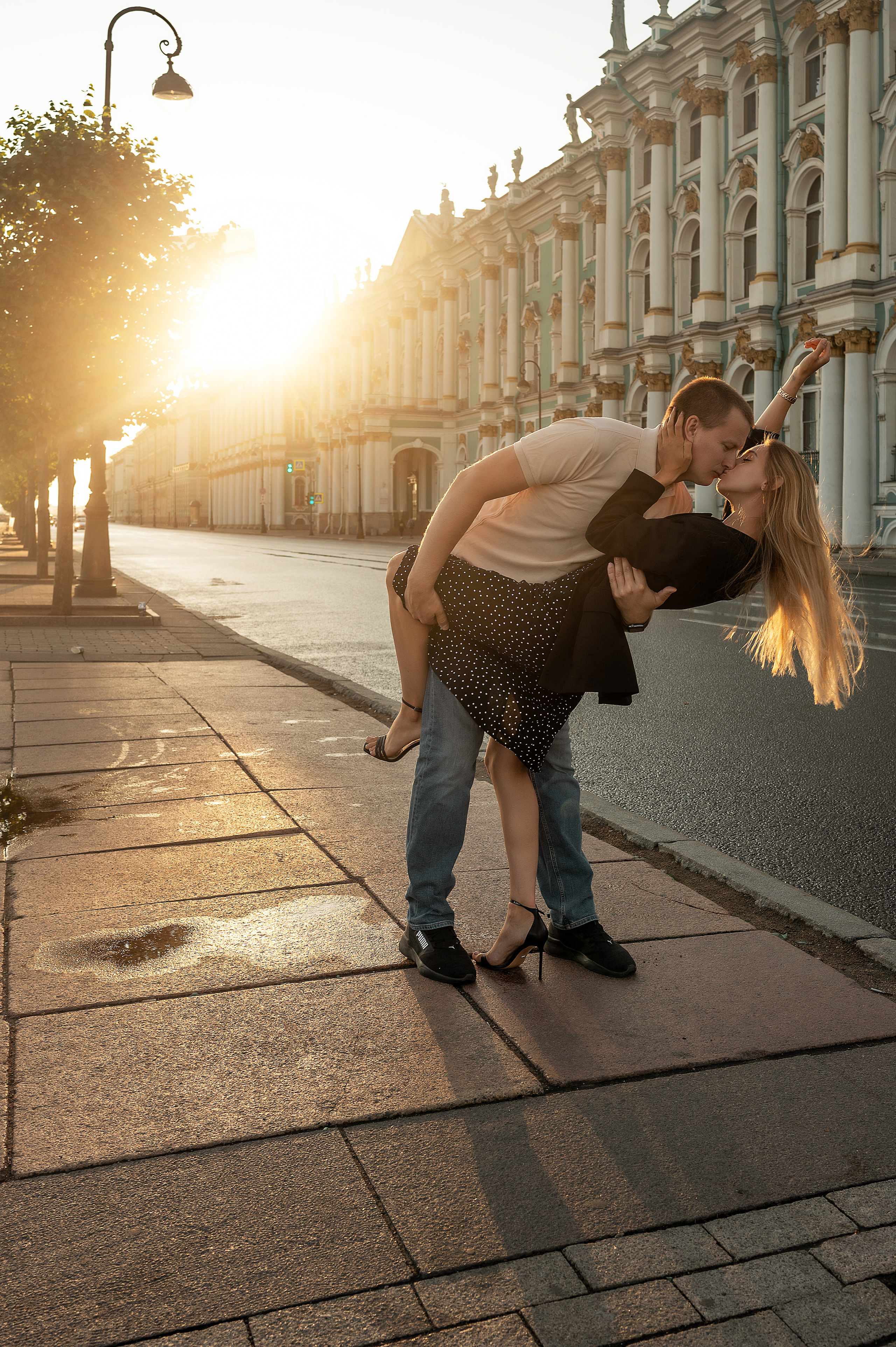Утро. Питер (Настя и Арсений). Фотограф в Санкт Петербурге Юлия Новикова