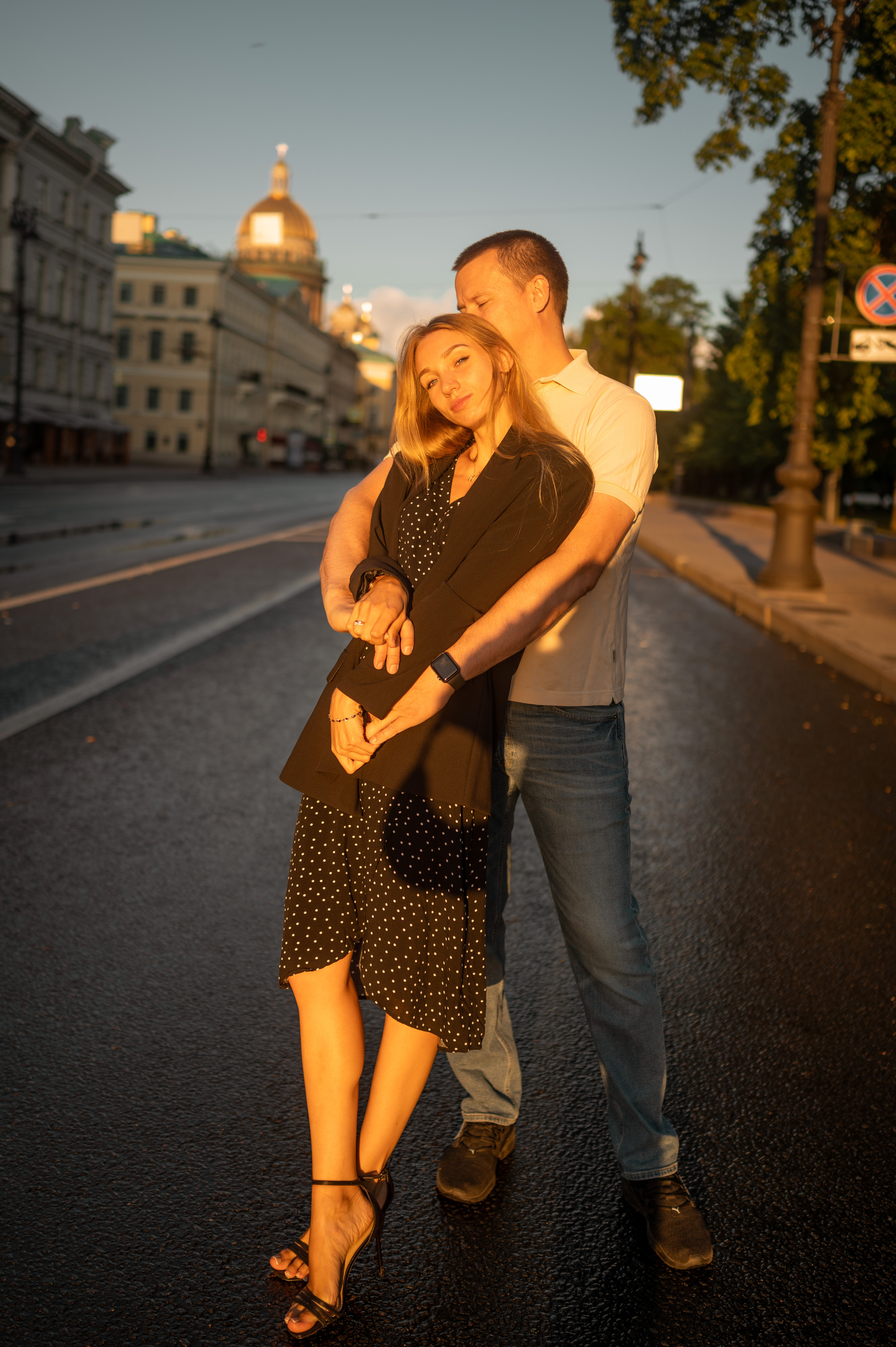 Утро. Питер (Настя и Арсений). Фотограф в Санкт Петербурге Юлия Новикова