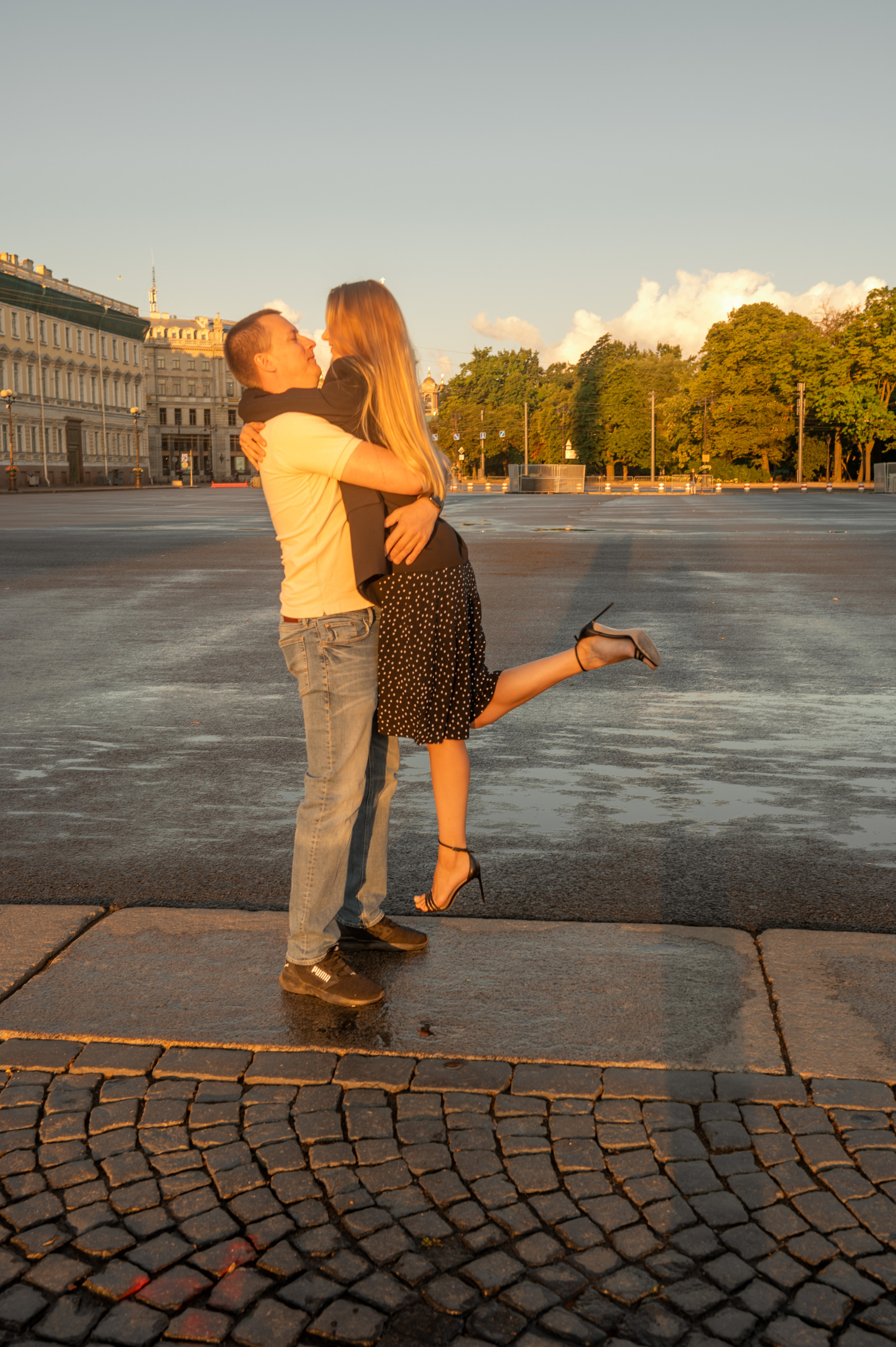 Утро. Питер (Настя и Арсений). Фотограф в Санкт Петербурге Юлия Новикова