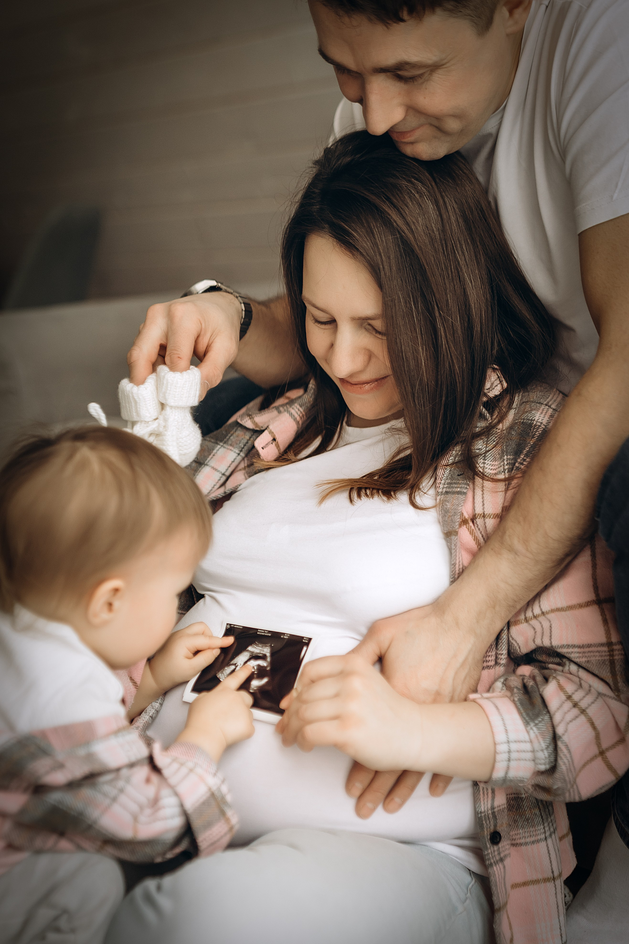 Трогательные кадры ожидания малыша