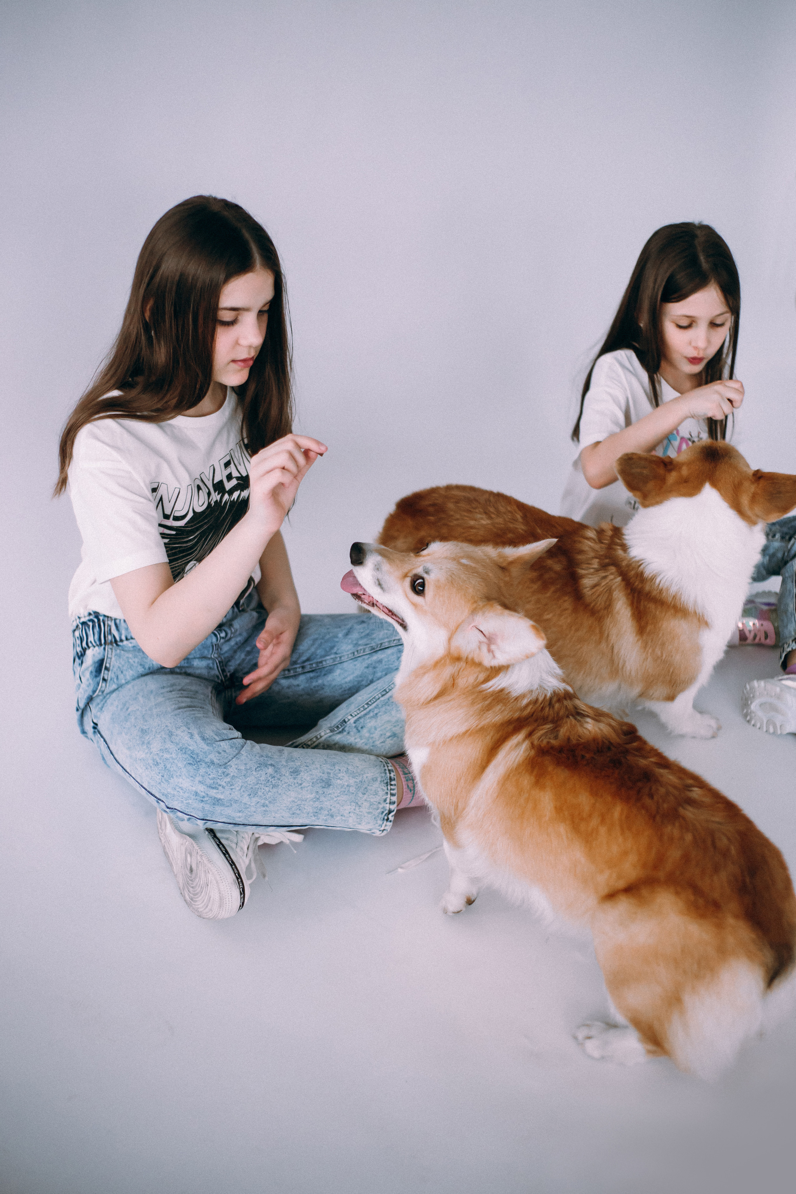 Дети и собаки. Фотограф Юлия Говор