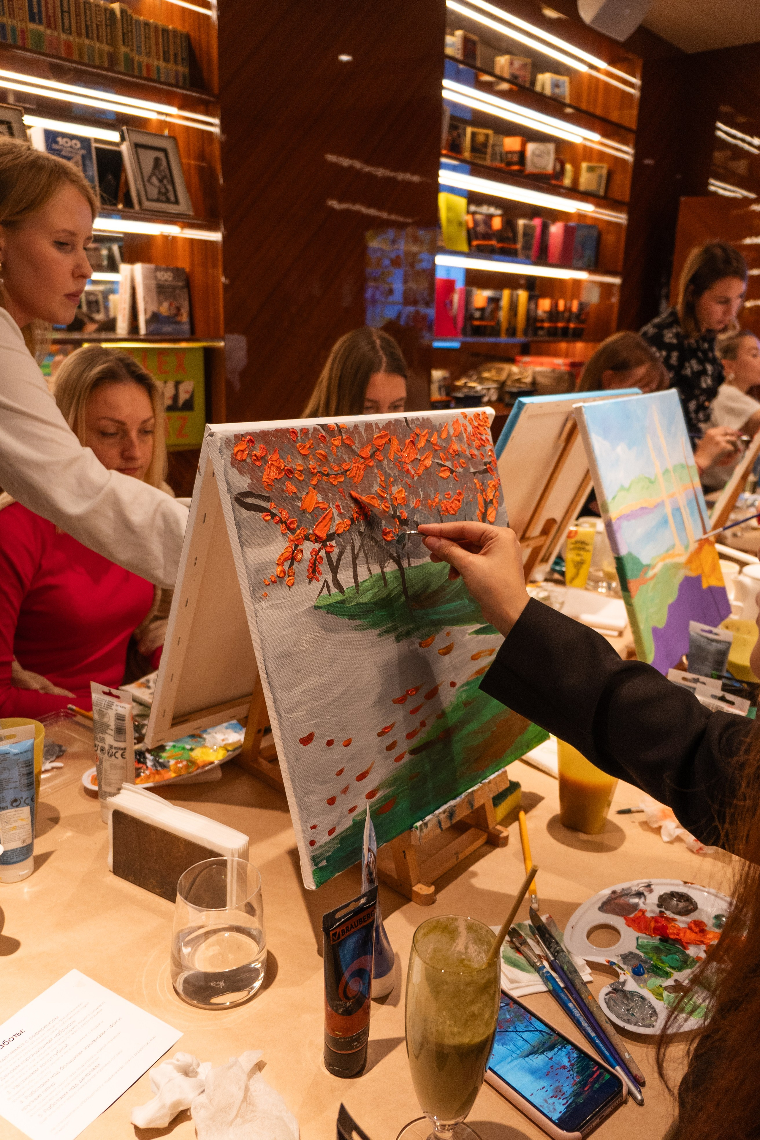 Корпоратив Teach Me Art 3. Портретный фотограф в Москве и Санкт-Петербурге Арина Чех