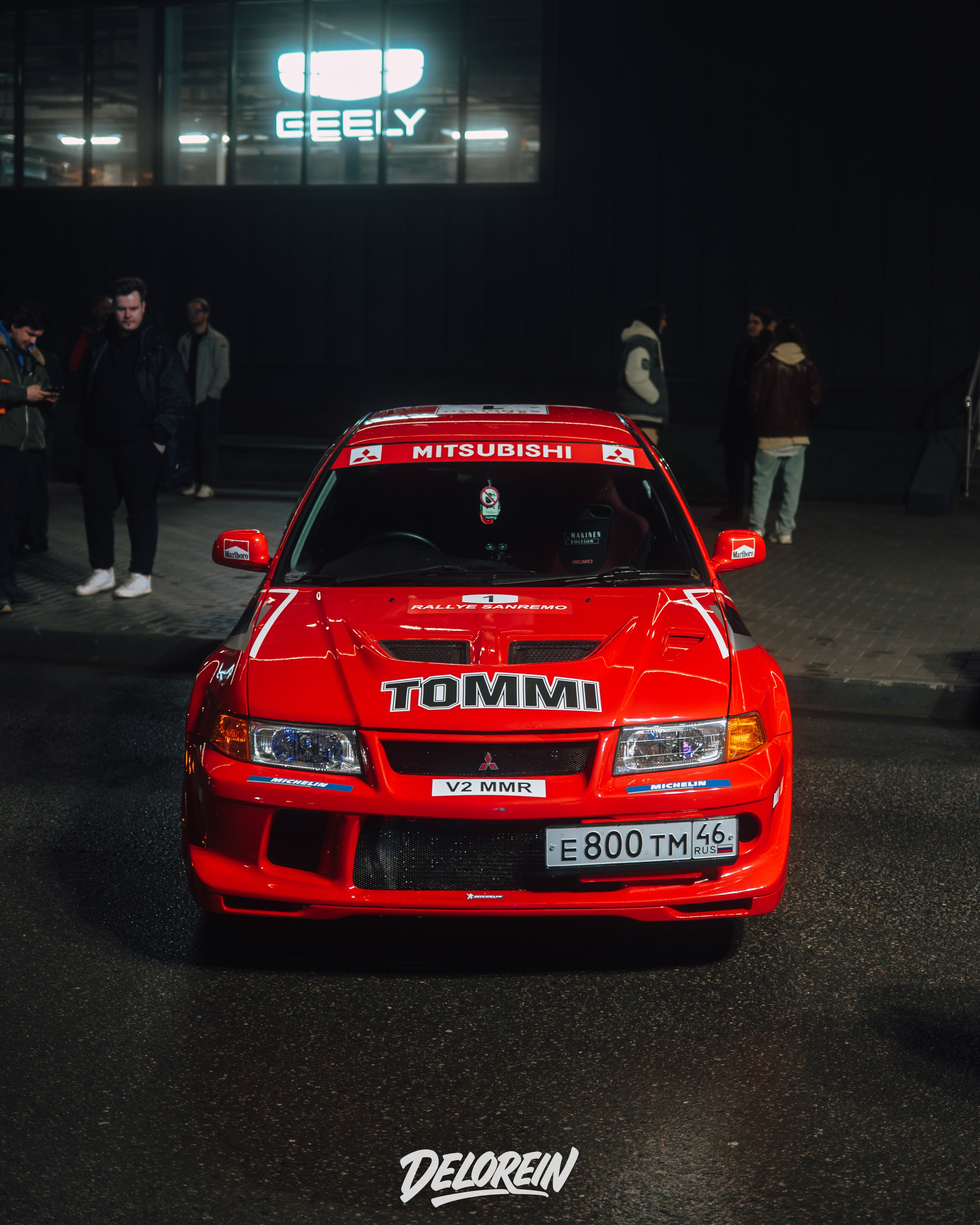 Mitsubishi Lancer Evo VI Tommy Makinen Edition. DeLorein