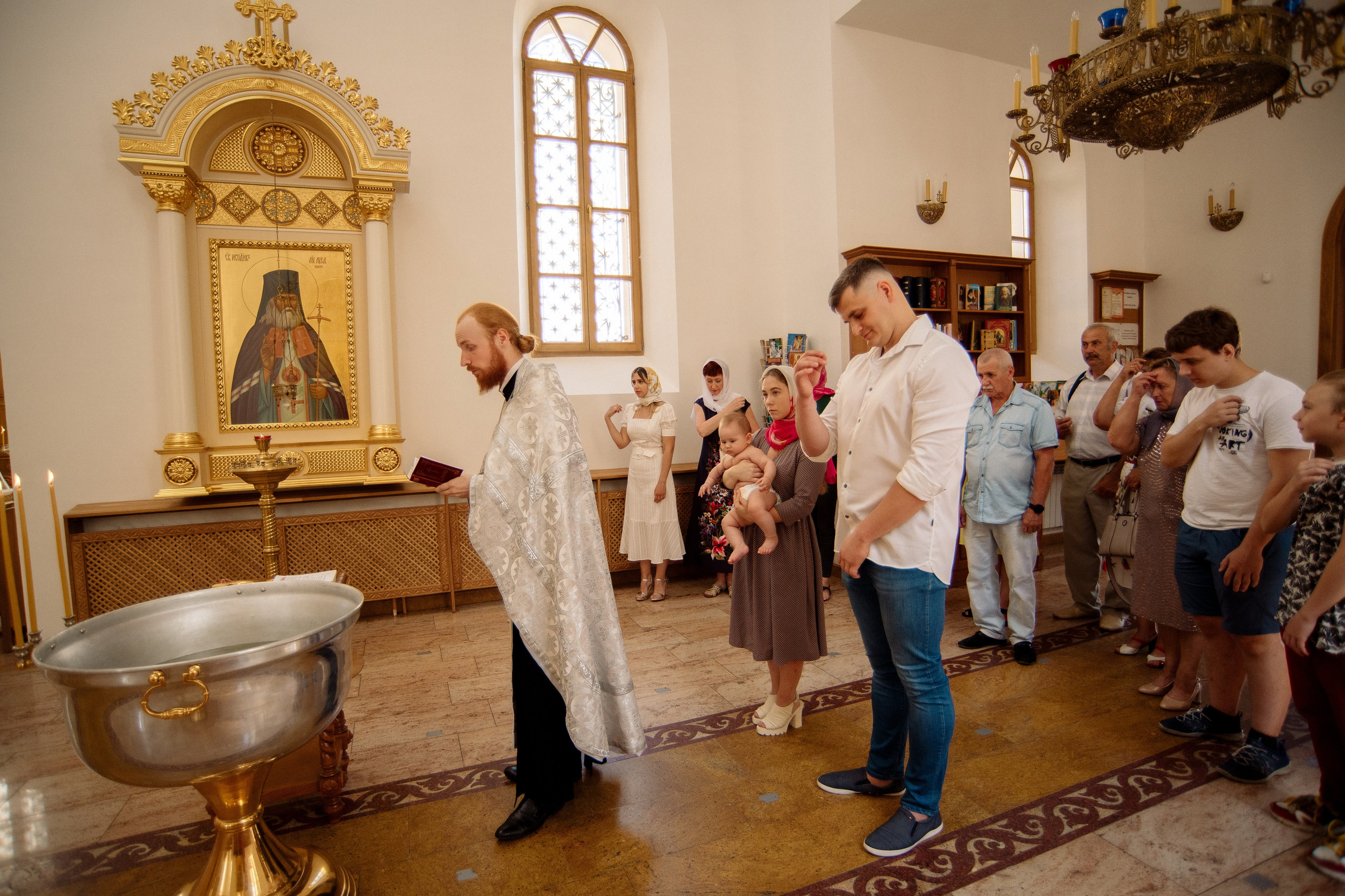 Крещение Сони. Фотограф Мария Стрелкова