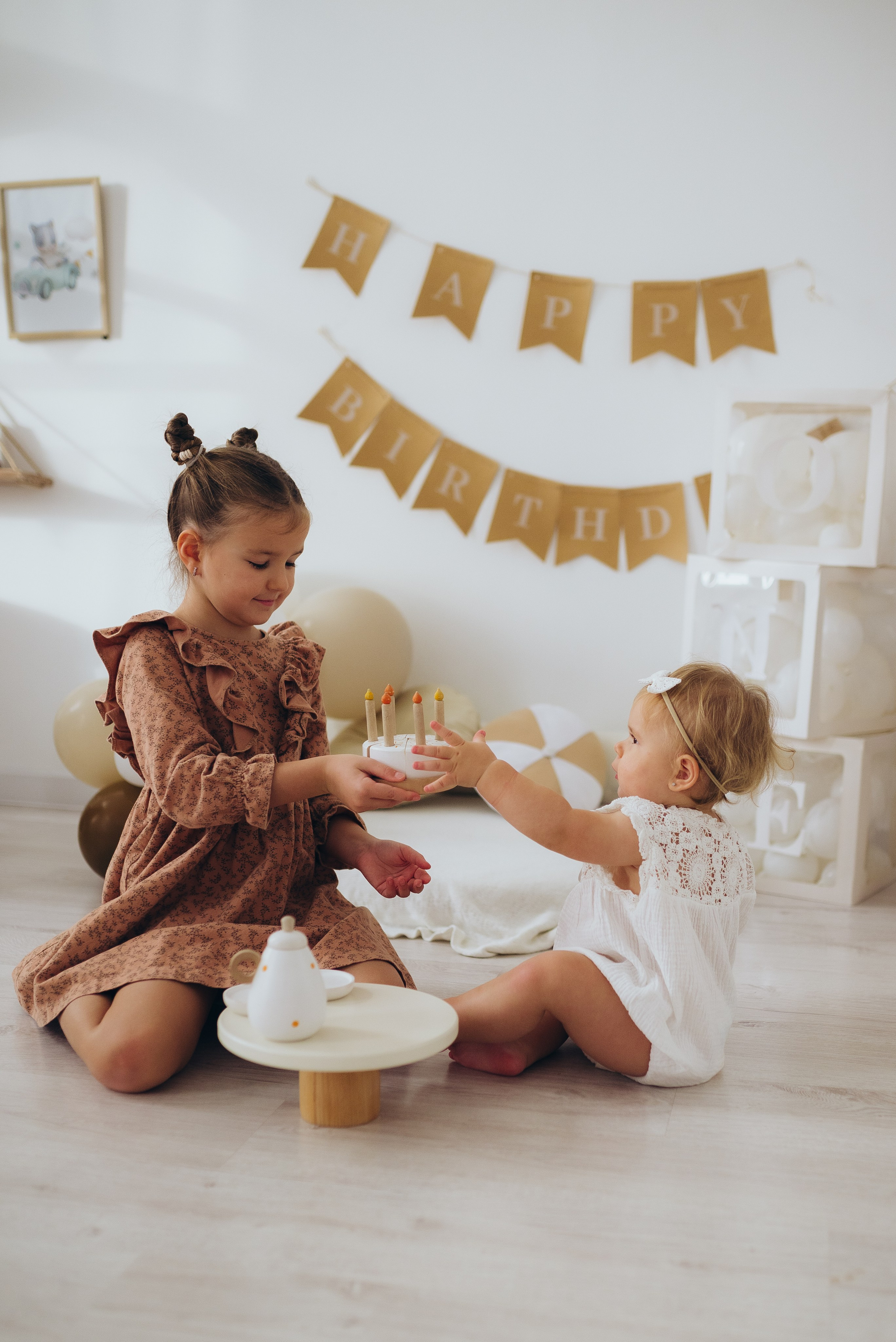 Годовасие Лизы. Семейный и детский фотограф в Щелково Алена Дробот