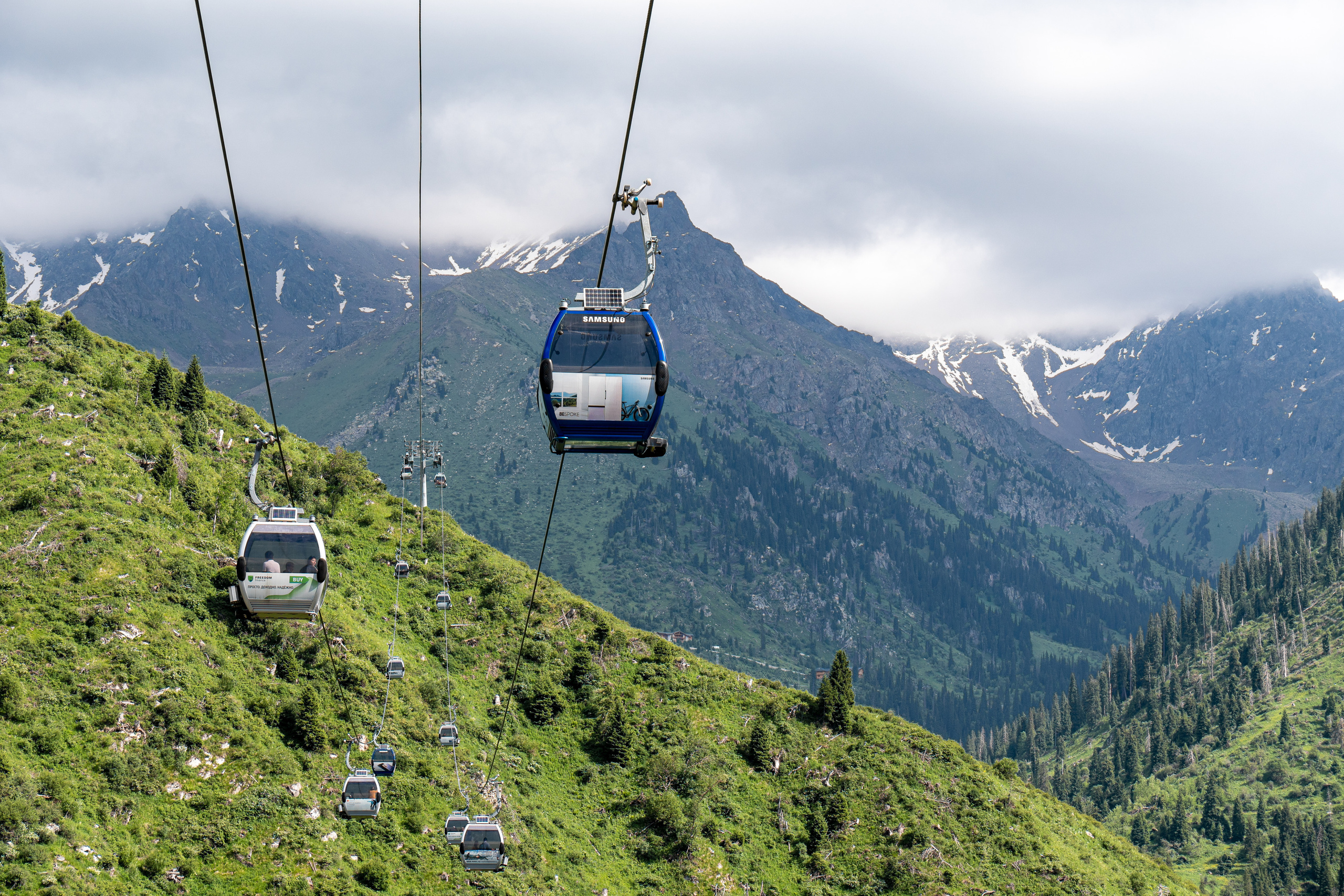 Канатная дорога на Чимбулак