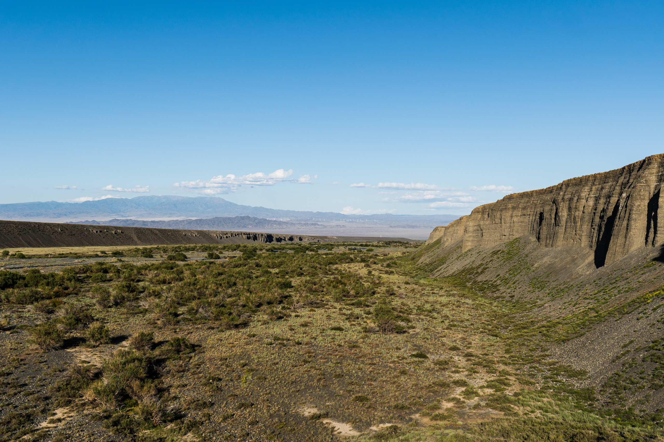 Дорога из Учерала в Достык в Казахстане