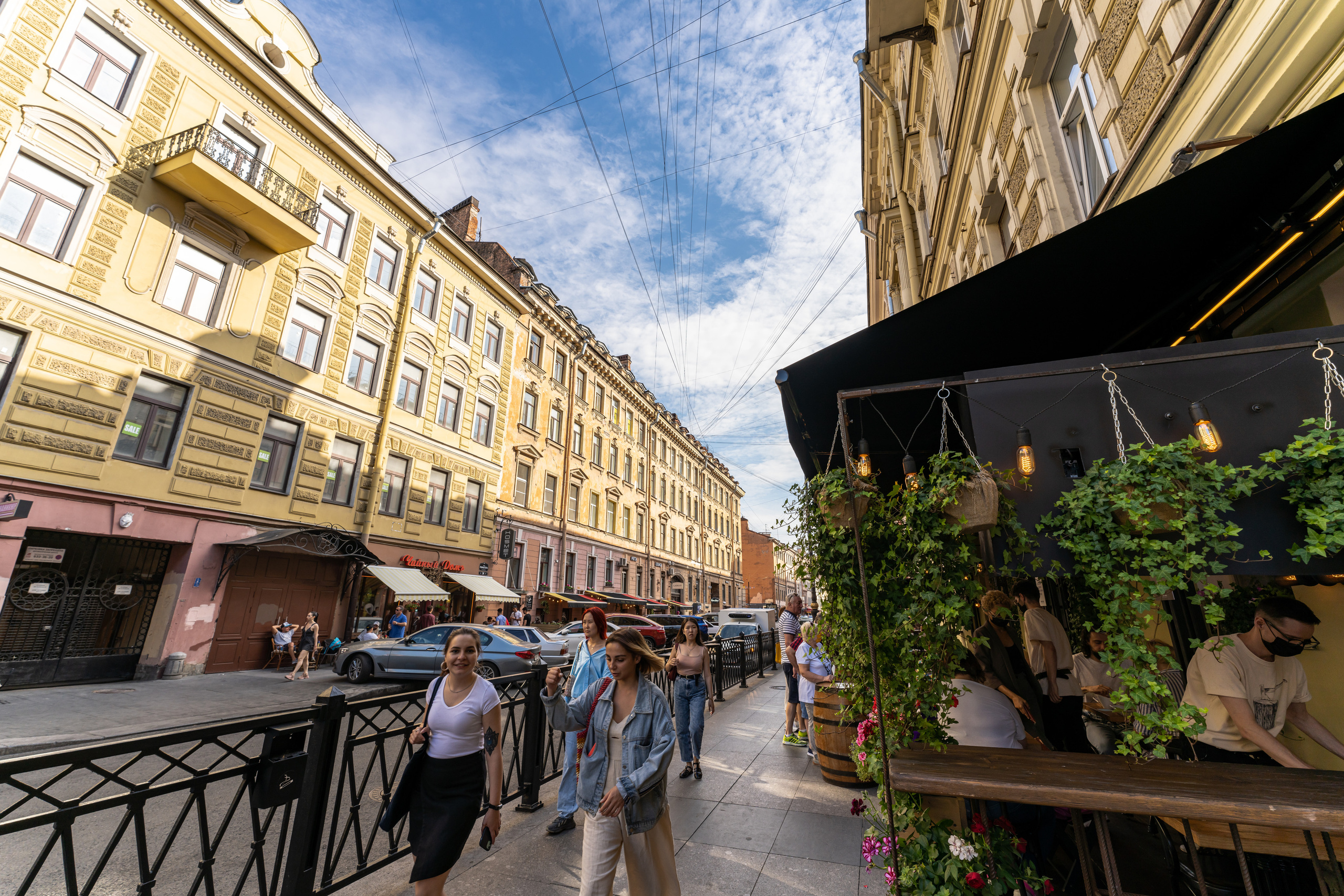 Улица Рубинштейна в Питере