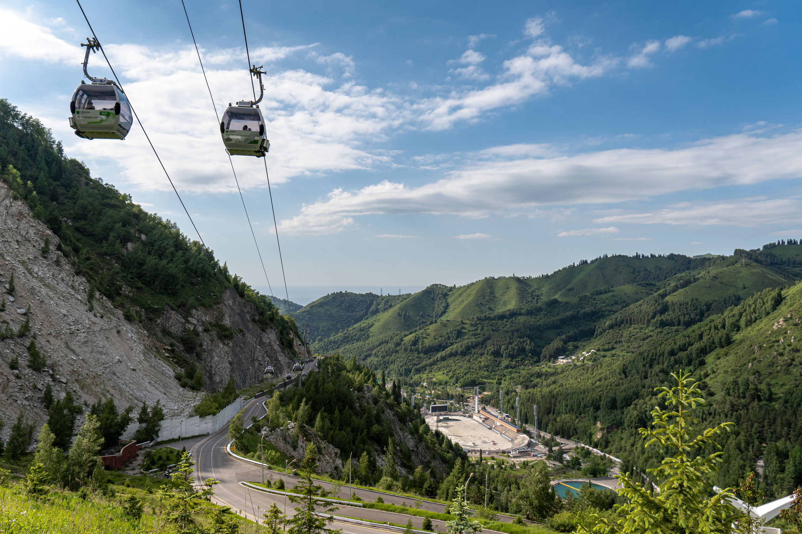 Канатная дорога Медеу