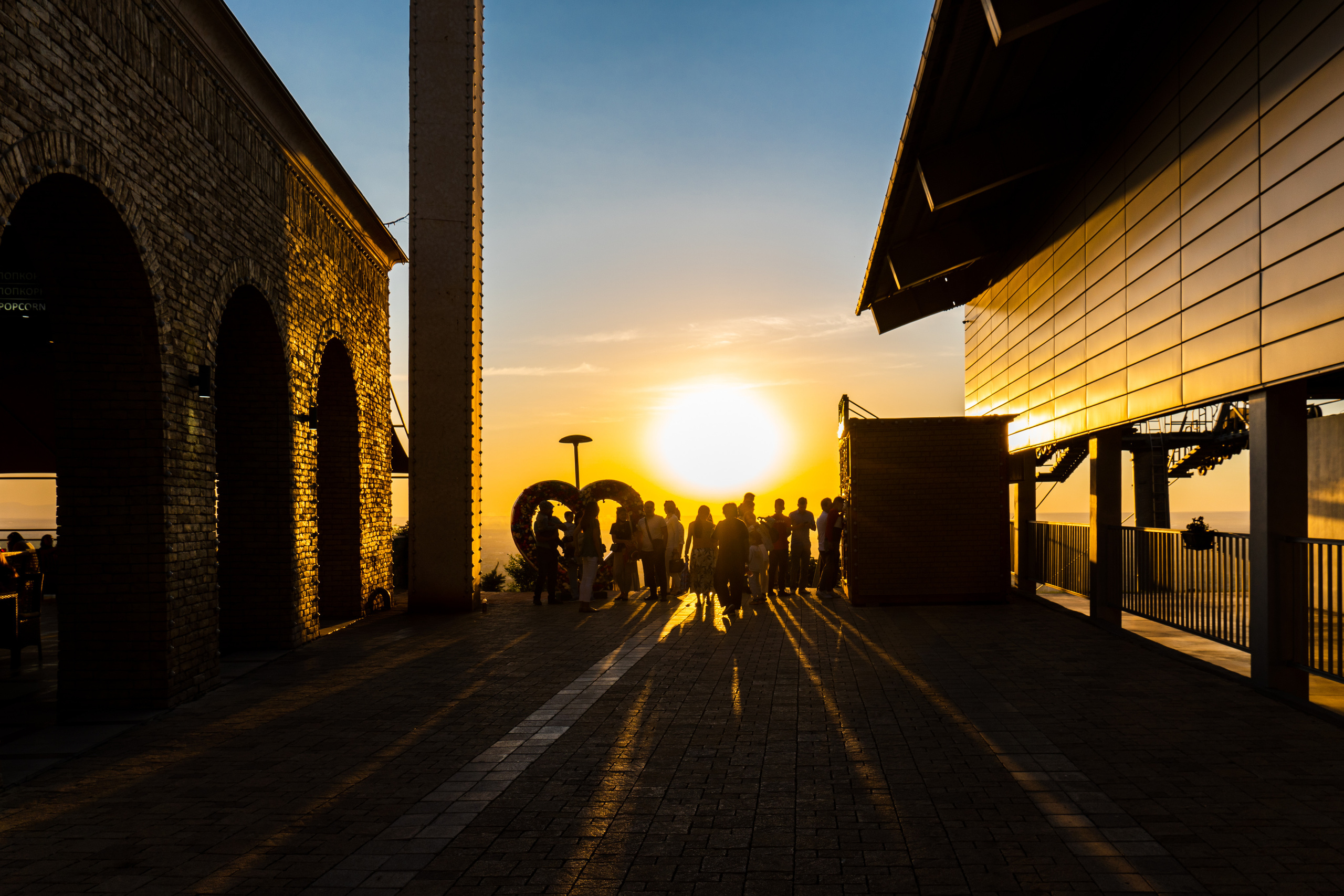 Закат на Кок-Тобе