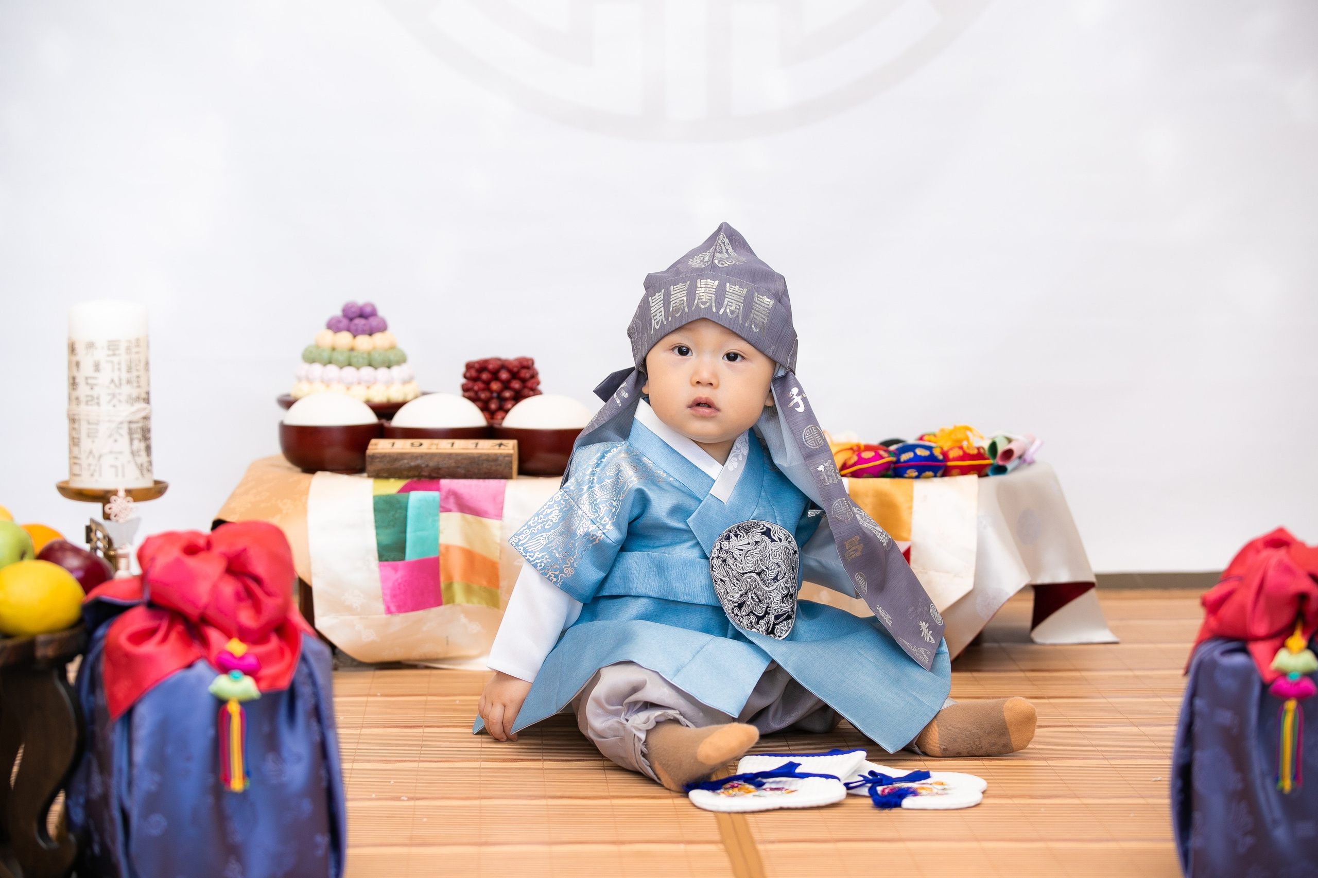 첫돌 Утренняя церемония (малыши). «Инбок» Фото студия